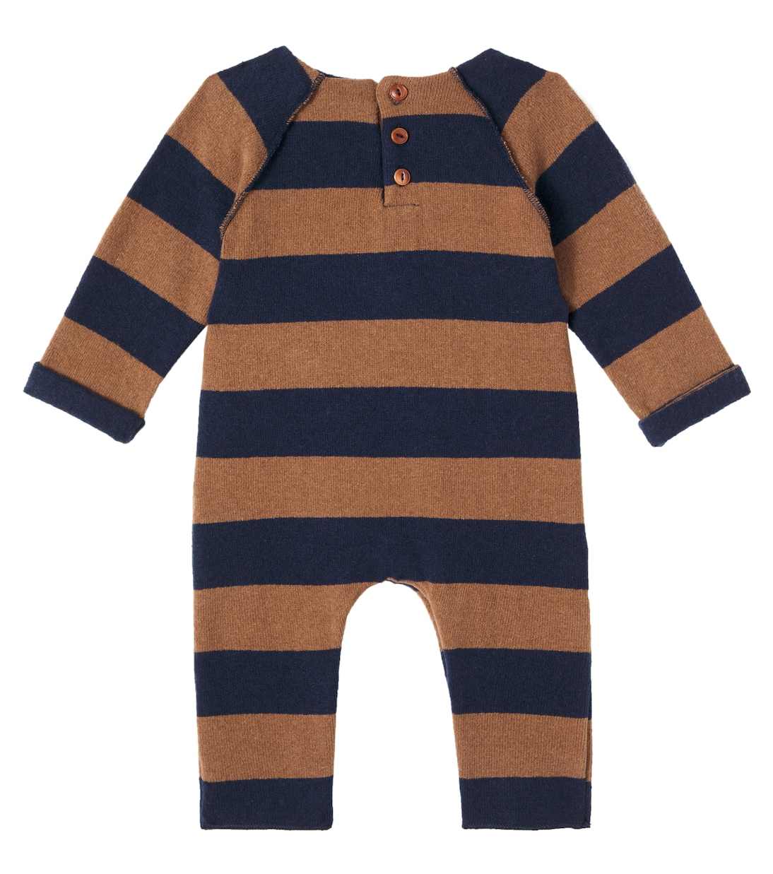 Baby Wolfgang striped cotton-blend onesie | 1 + in the Family
