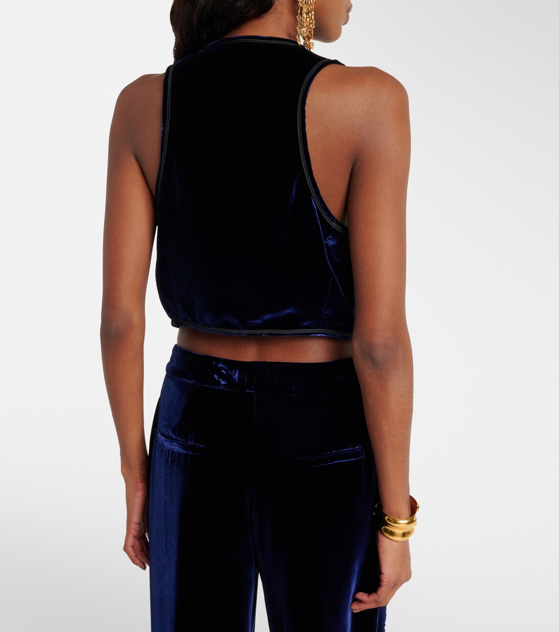 Paisley velvet vest | Etro