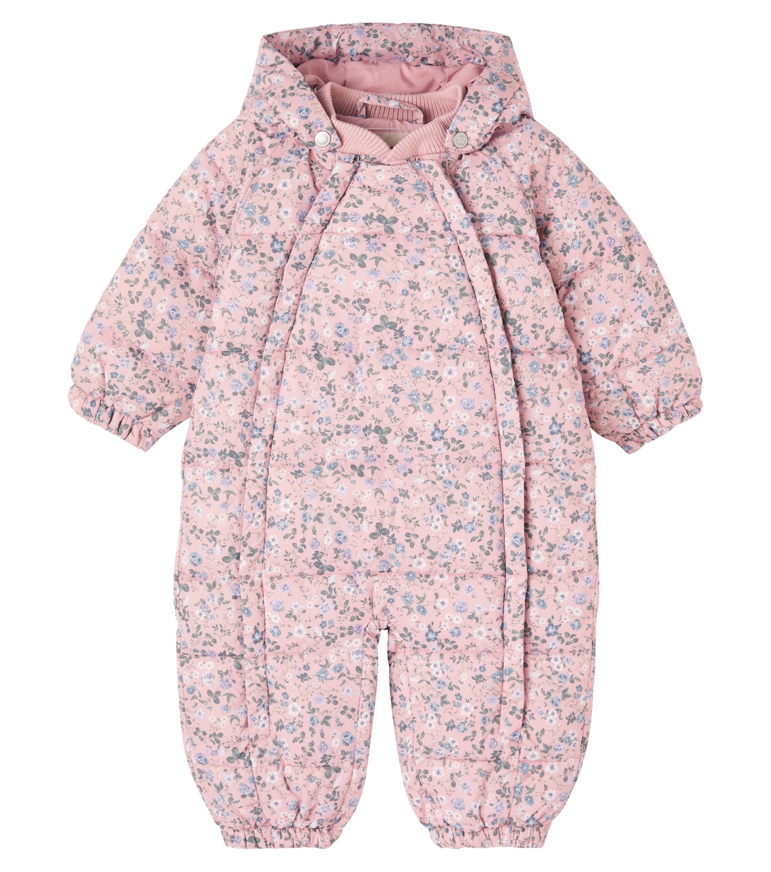 Baby Edem floral snowsuit | Wheat