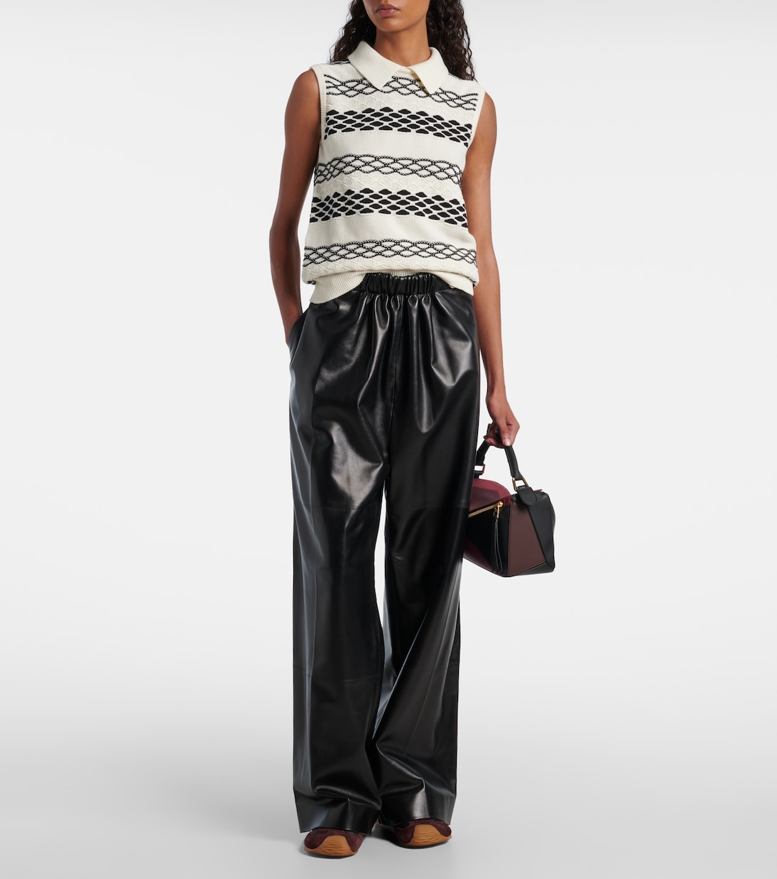 Pullunder aus Baumwolle | Loewe