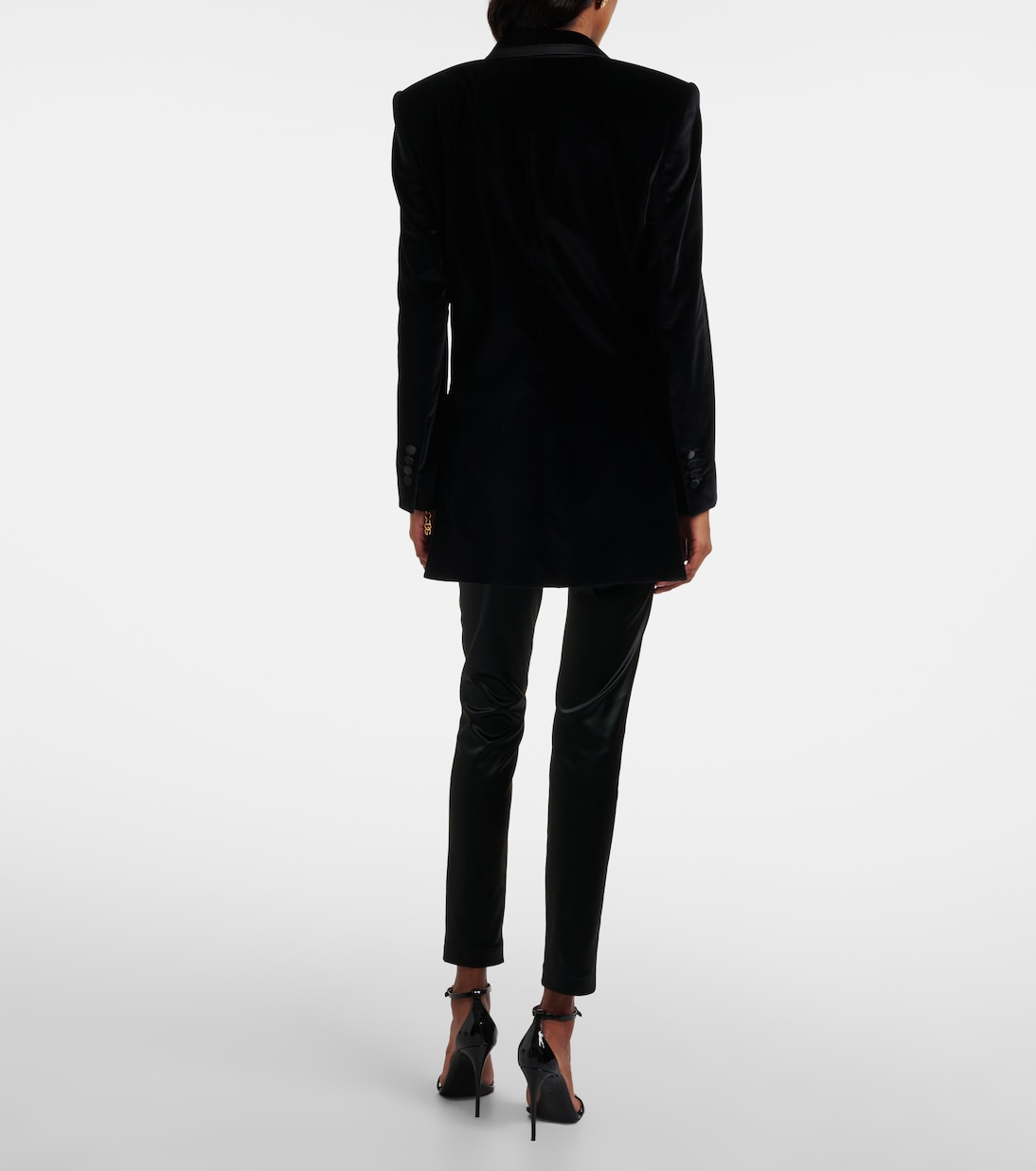 Schmale Hose aus Satin | Dolce&Gabbana