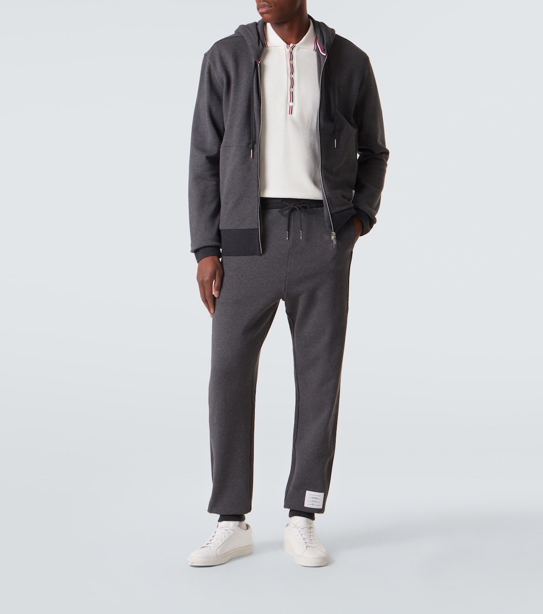 Jogginghose 4-Bar aus Baumwoll-Jersey | Thom Browne