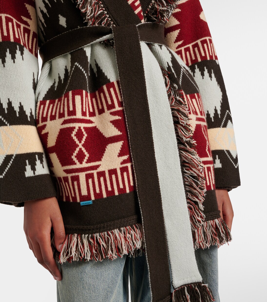 Icon Jacquard羊绒开衫 | Alanui