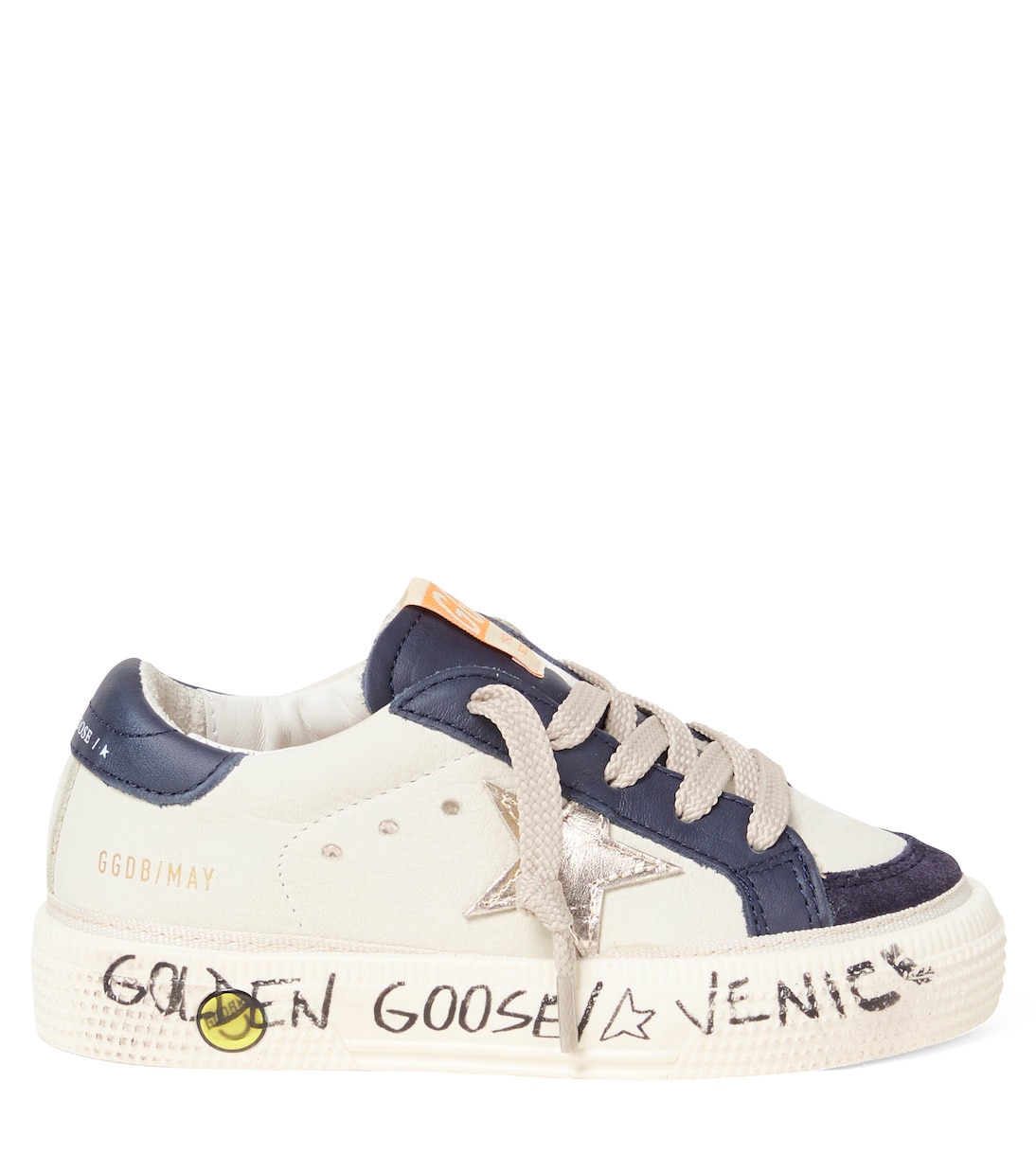 May leather platform sneakers | Golden Goose Kids
