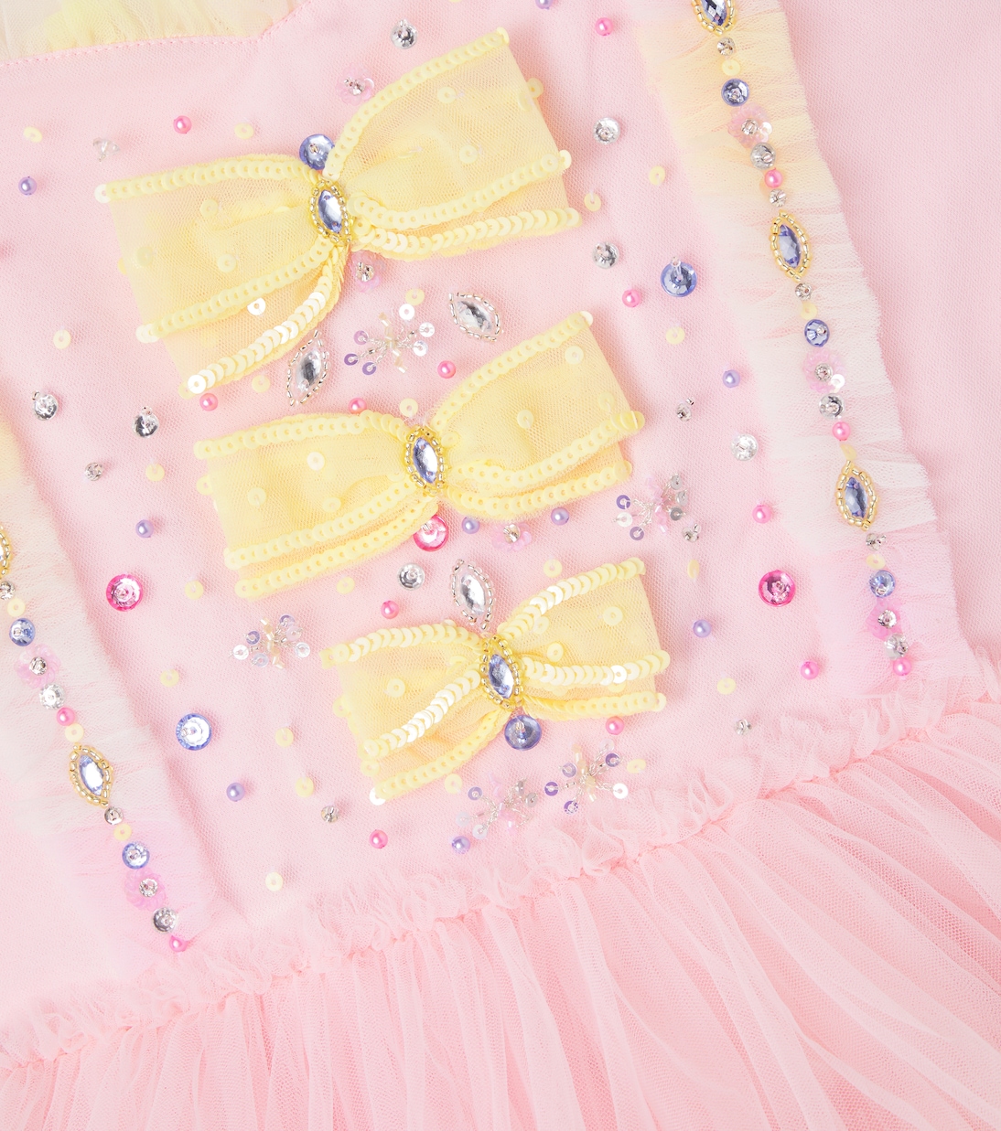 Vestido Music Box de tul adornado | Tutu Du Monde