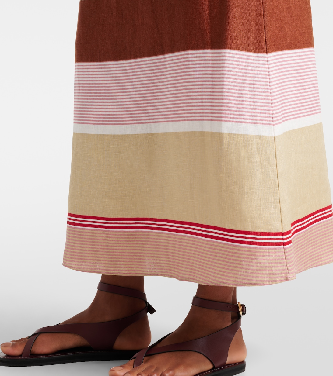 Maxirock Martina aus Leinen | Faithfull