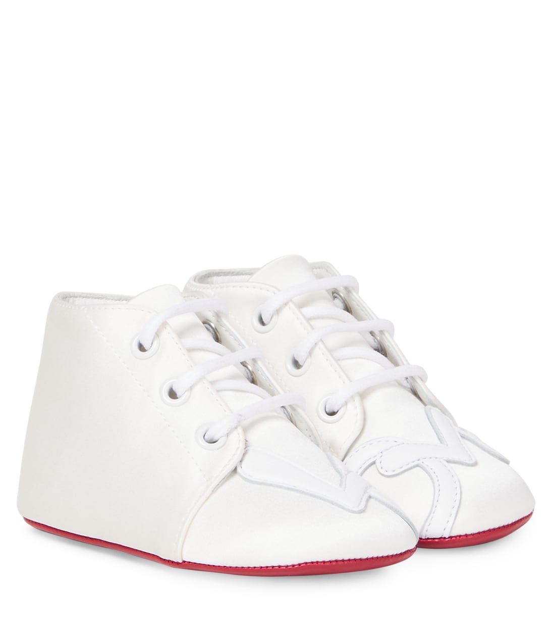 Bébé – Bottines Baby Love en crêpe de satin | Christian Louboutin Kids
