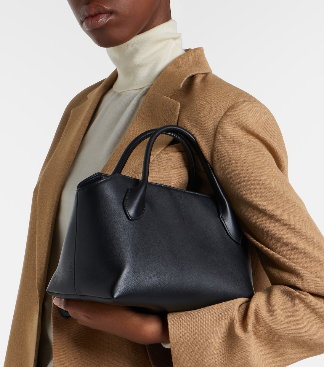 Terrasse Medium leather top-handle bag | The Row