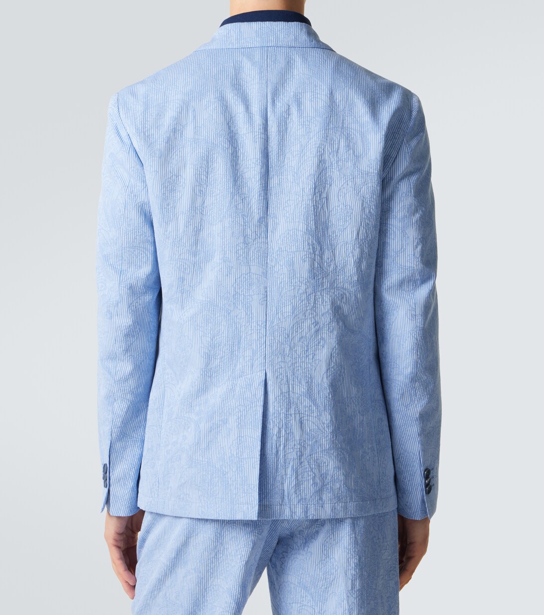 Woven cotton jersey blazer | Etro