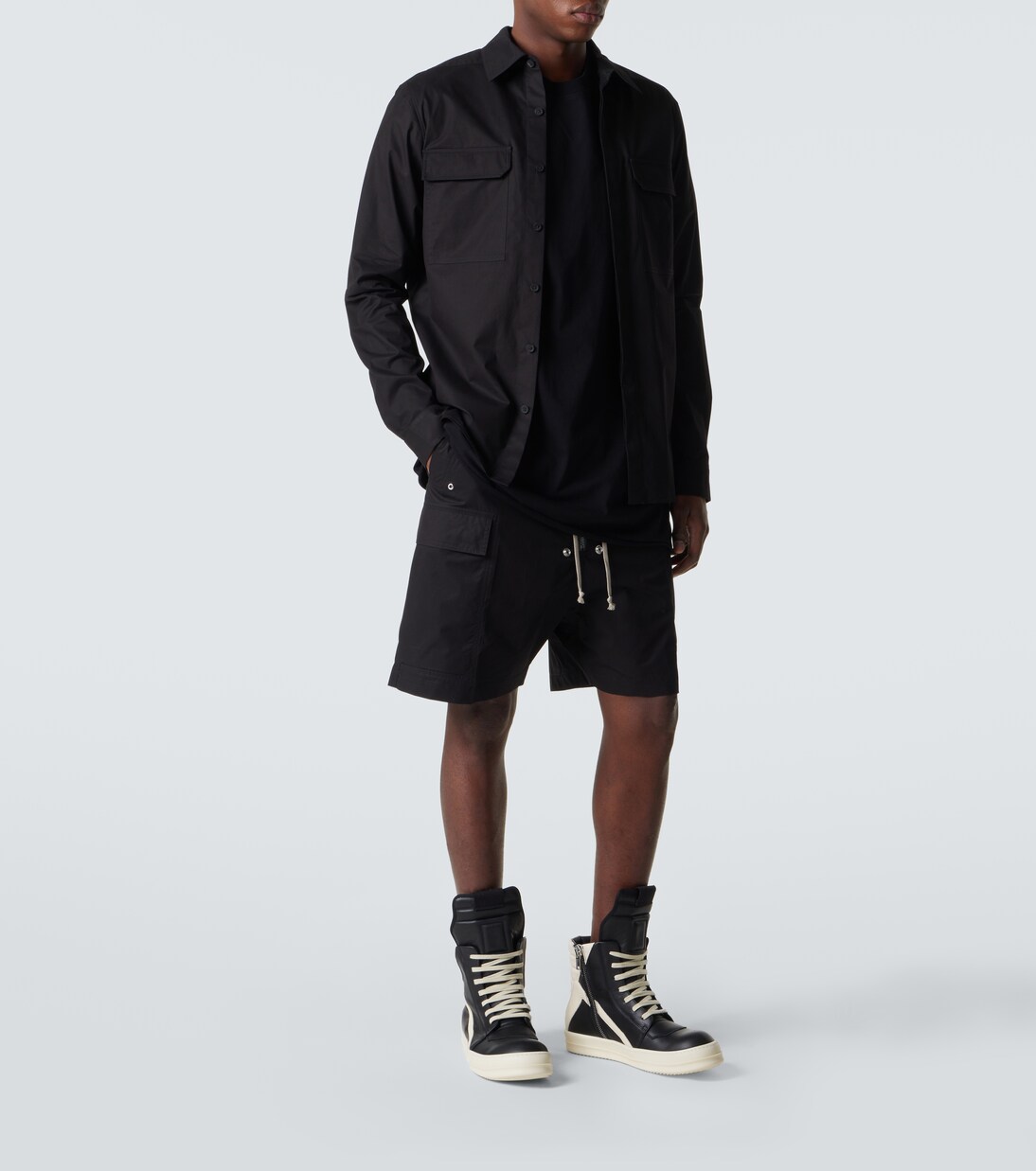 Cargobela cotton cargo shorts | Rick Owens