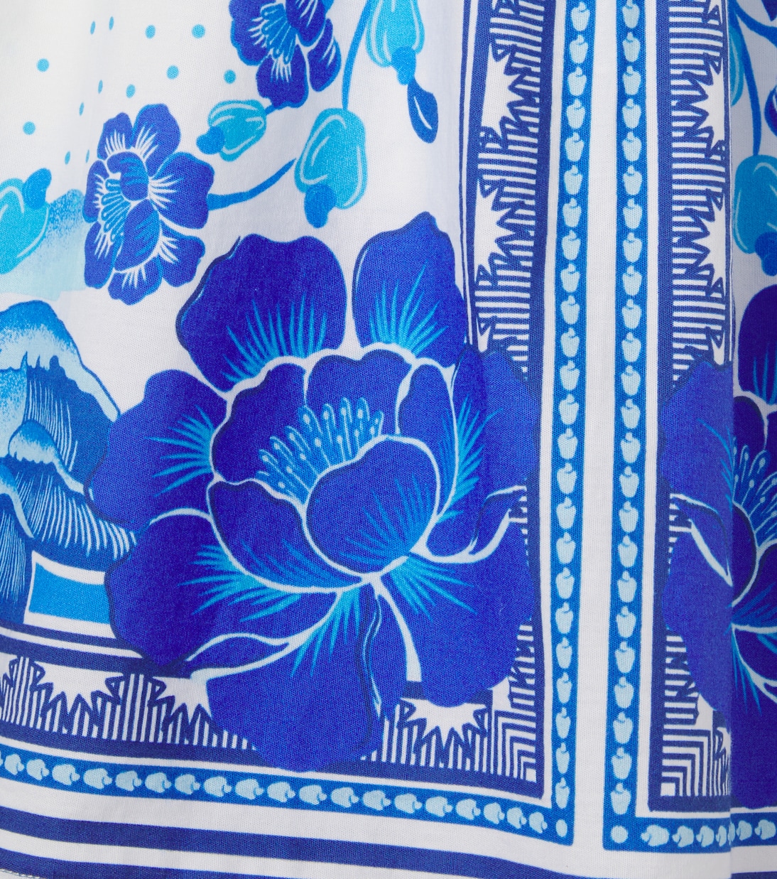 Bedrucktes Kleid aus Baumwolle | Fábula