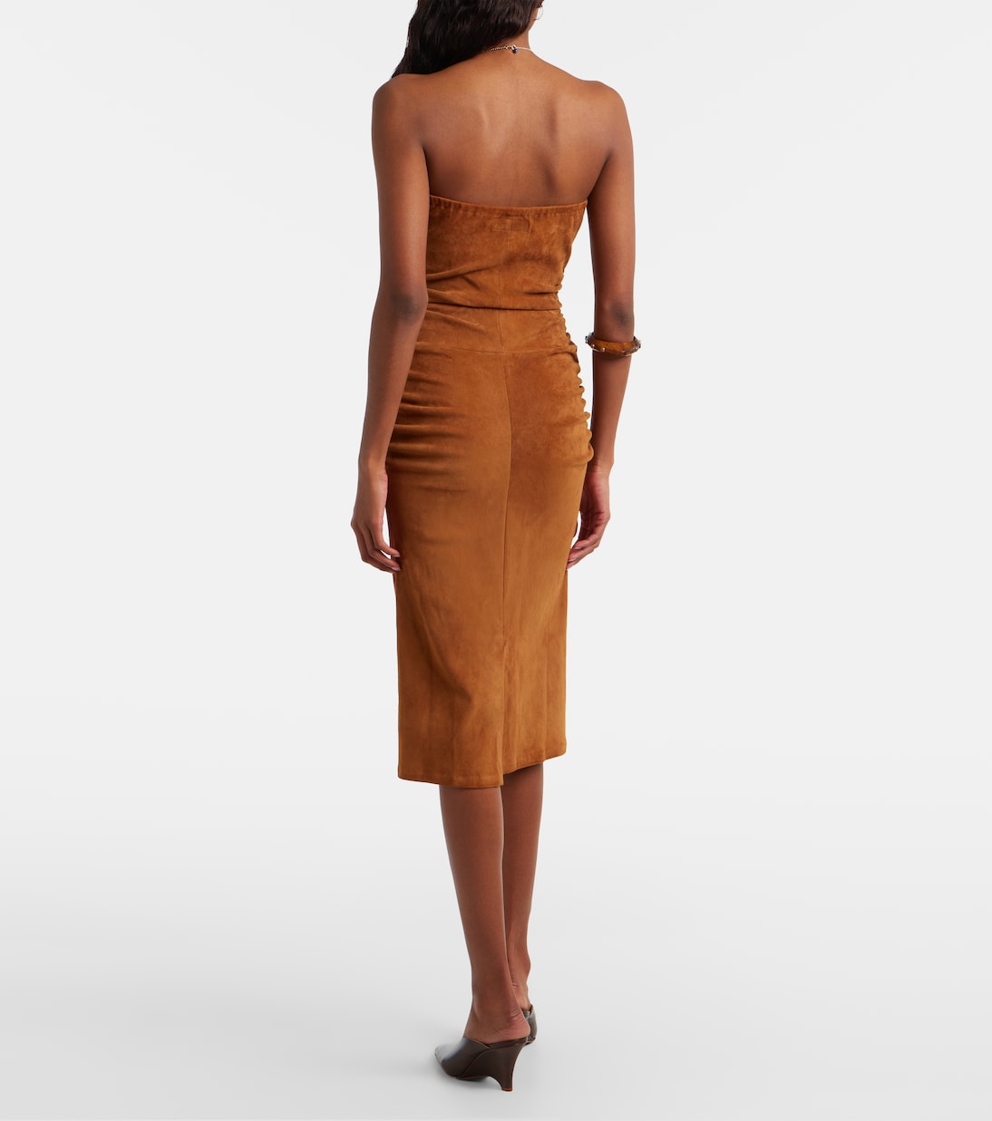 Robe Salma en daim | Stouls