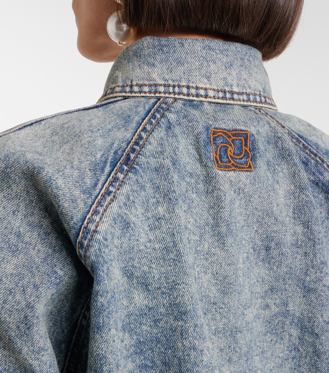 Denim blouson jacket | Magda Butrym