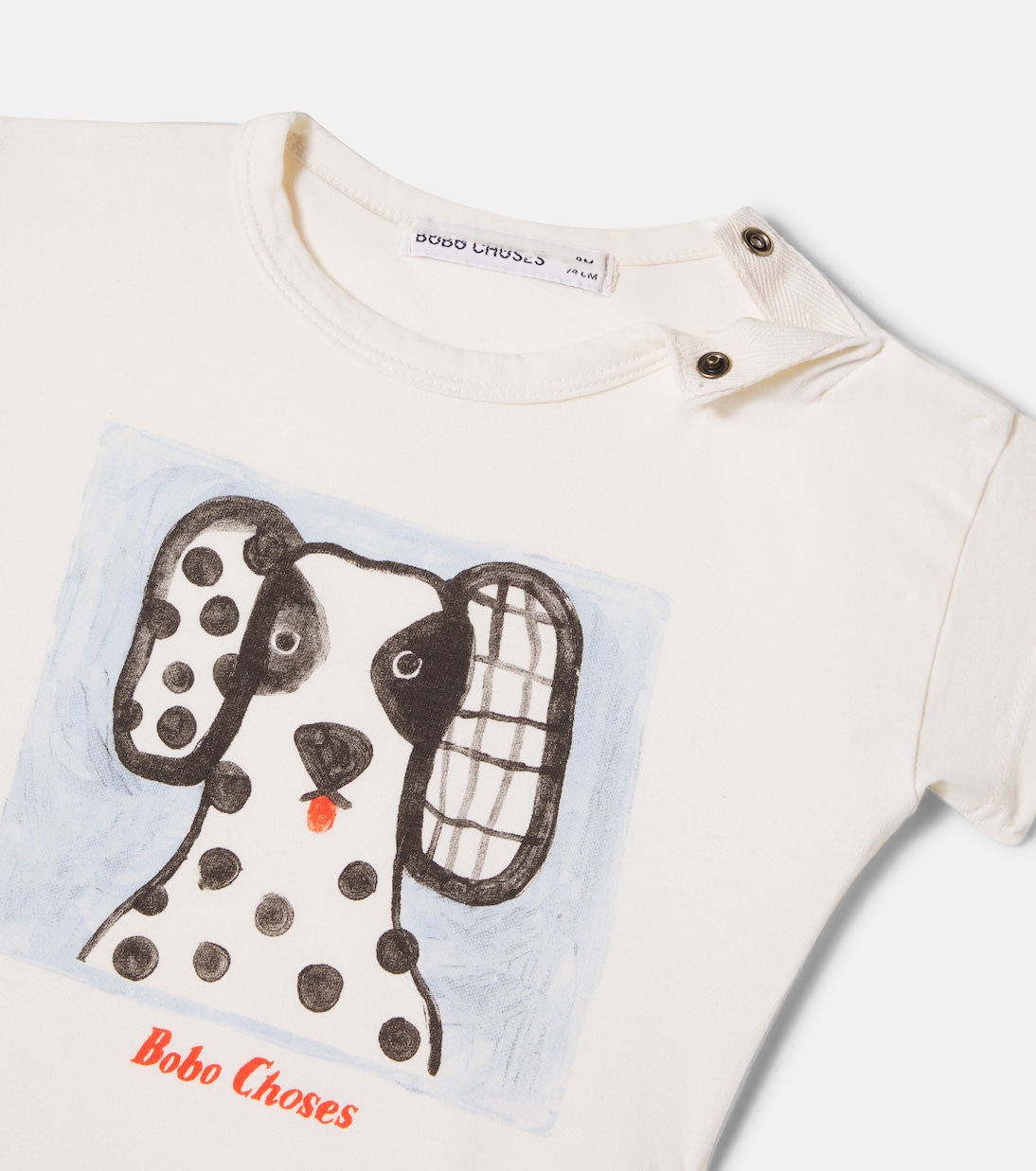Baby T-Shirt Van Dog aus Baumwolle | Bobo Choses