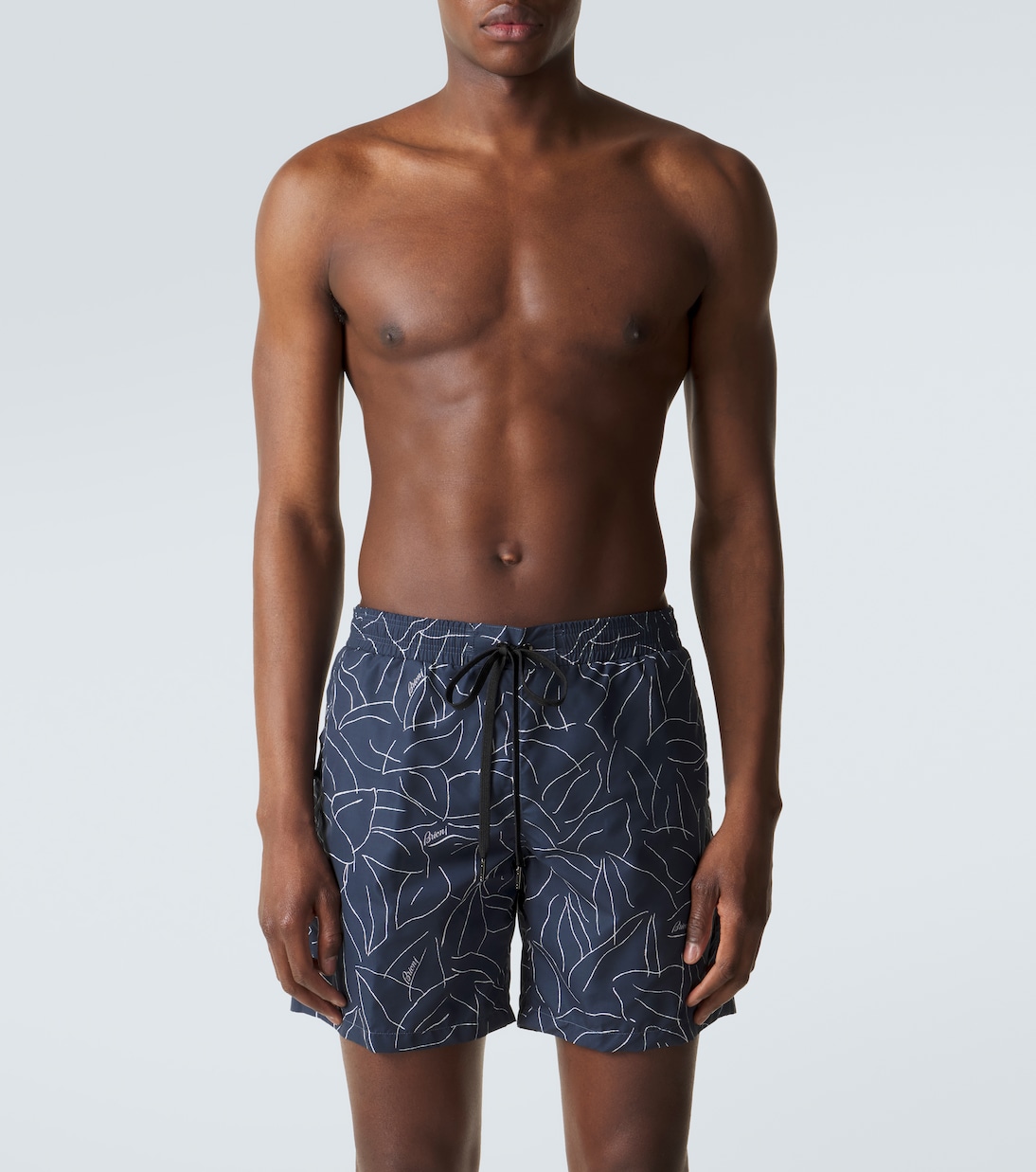 Printed swim trunks | Brioni
