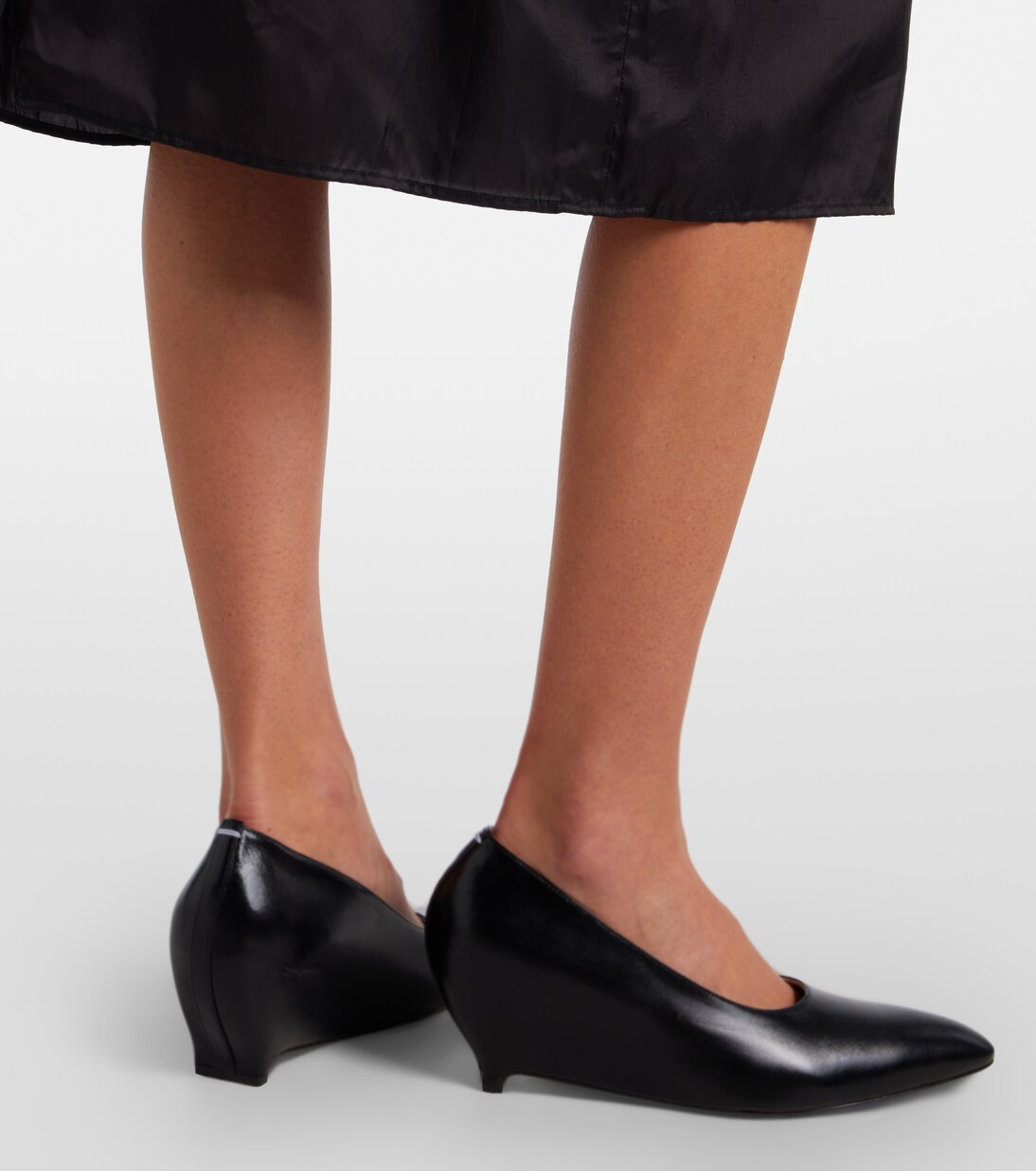 Wedge-Pumps aus Leder | Maison Margiela