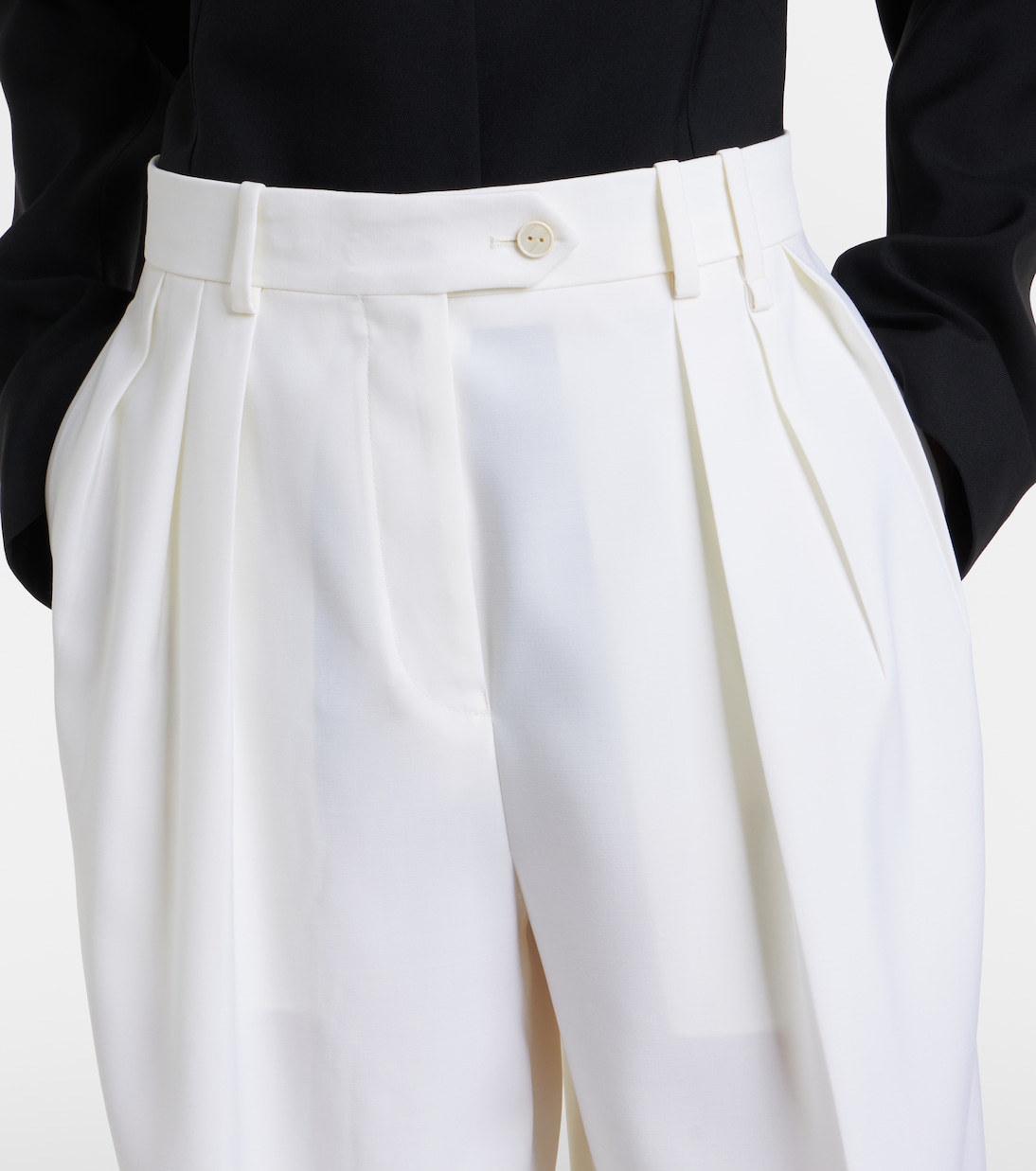 Weite Hose Alexandra aus Wolle | Calvin Klein Collection