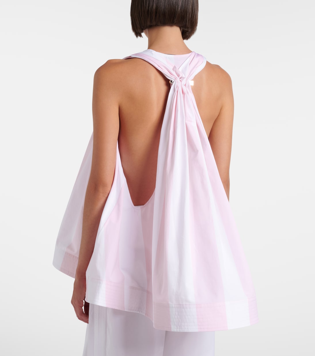 Norma striped cotton poplin top | Jacquemus