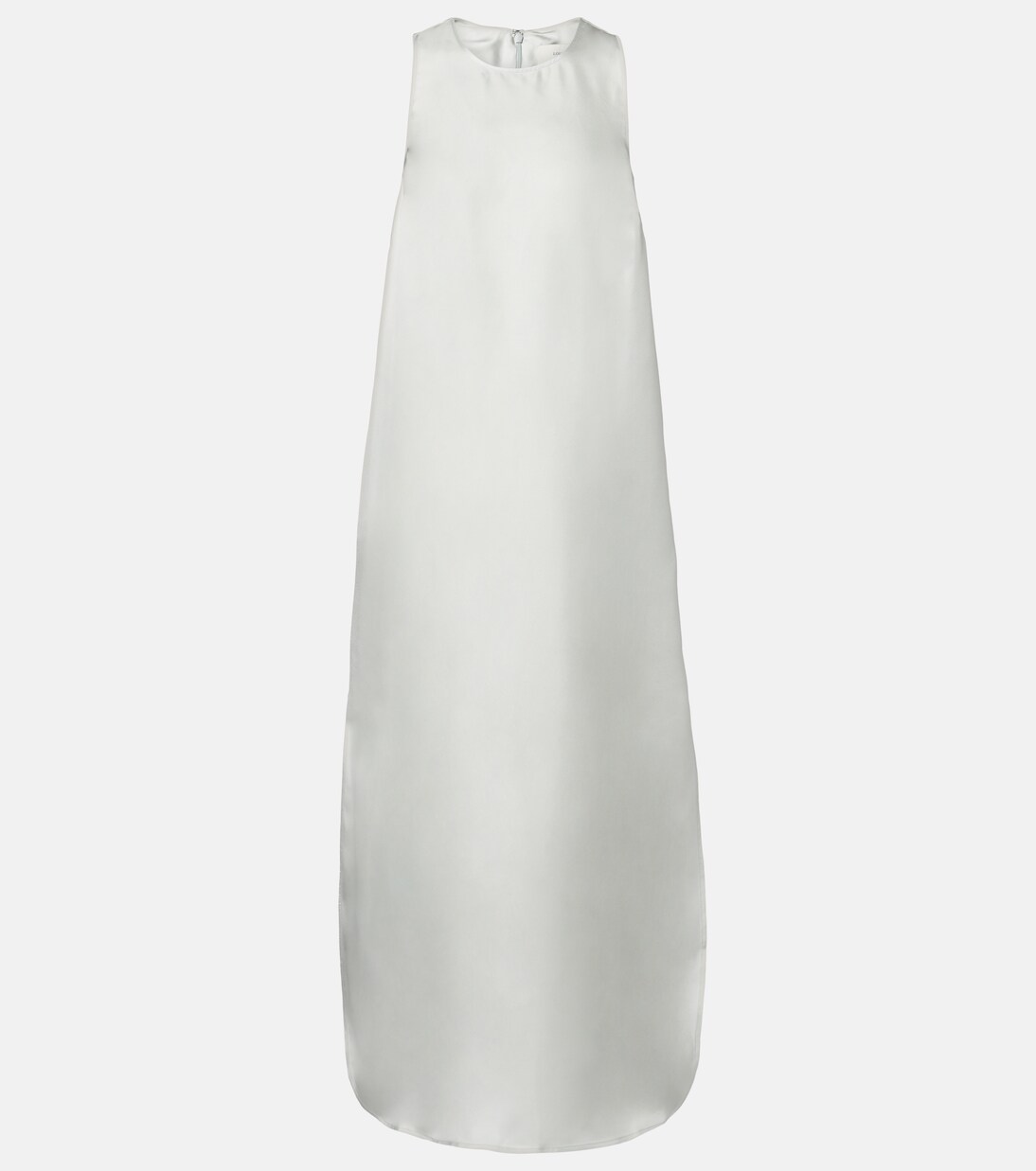 Paloma silk satin maxi dress | Loulou de Saison