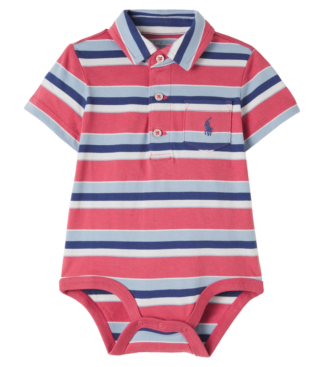 Baby striped cotton jersey bodysuit | Polo Ralph Lauren Kids