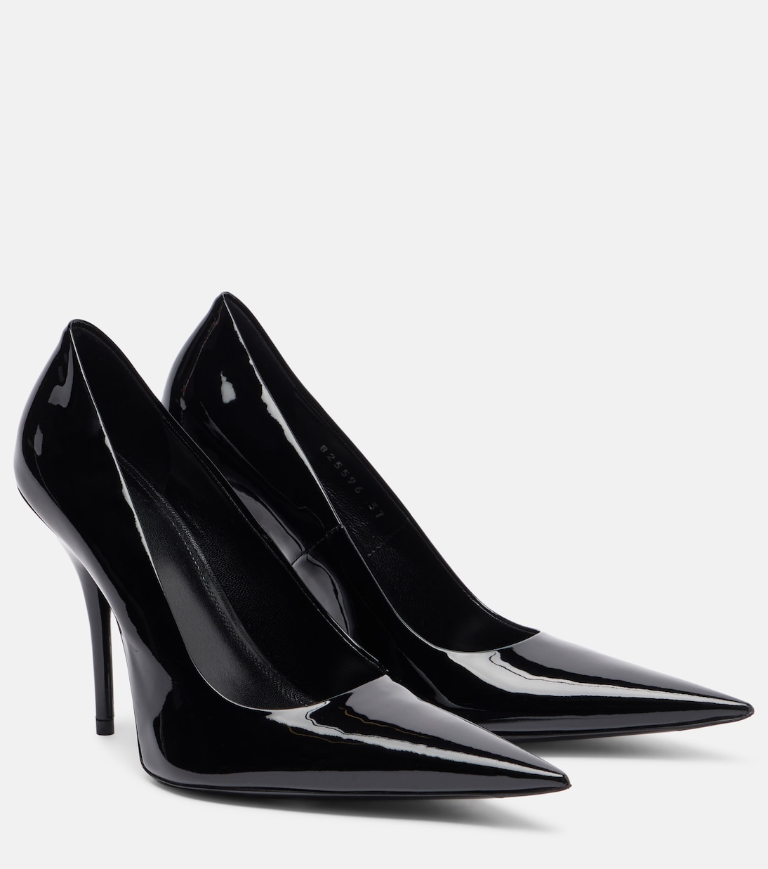 حذاء بامبس من الجلد اللامع | Balenciaga
