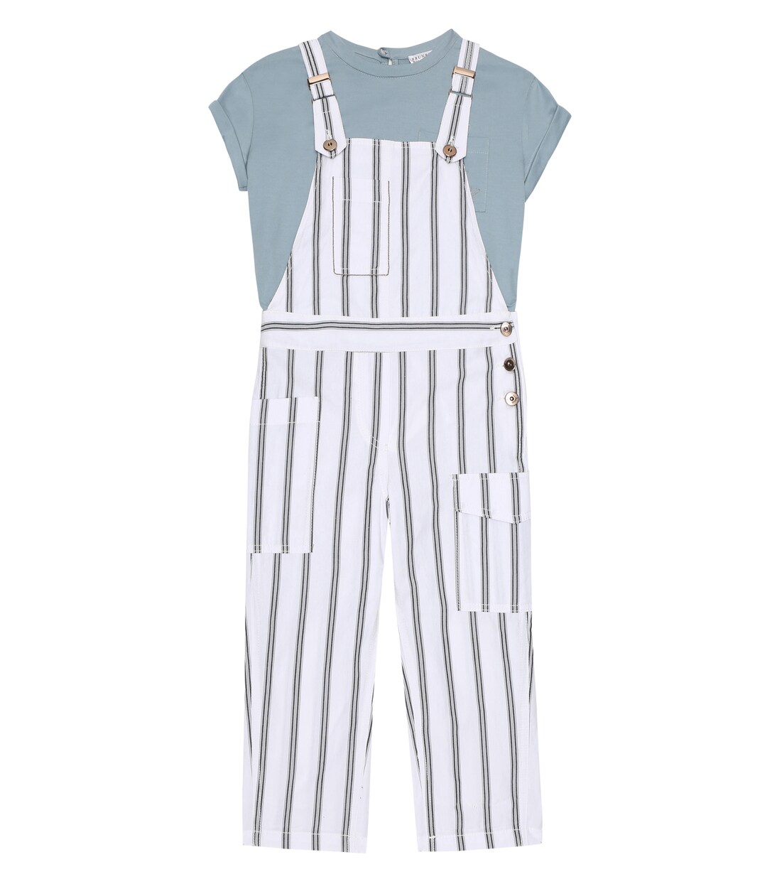 Latzhose aus Baumwolle | Brunello Cucinelli Kids