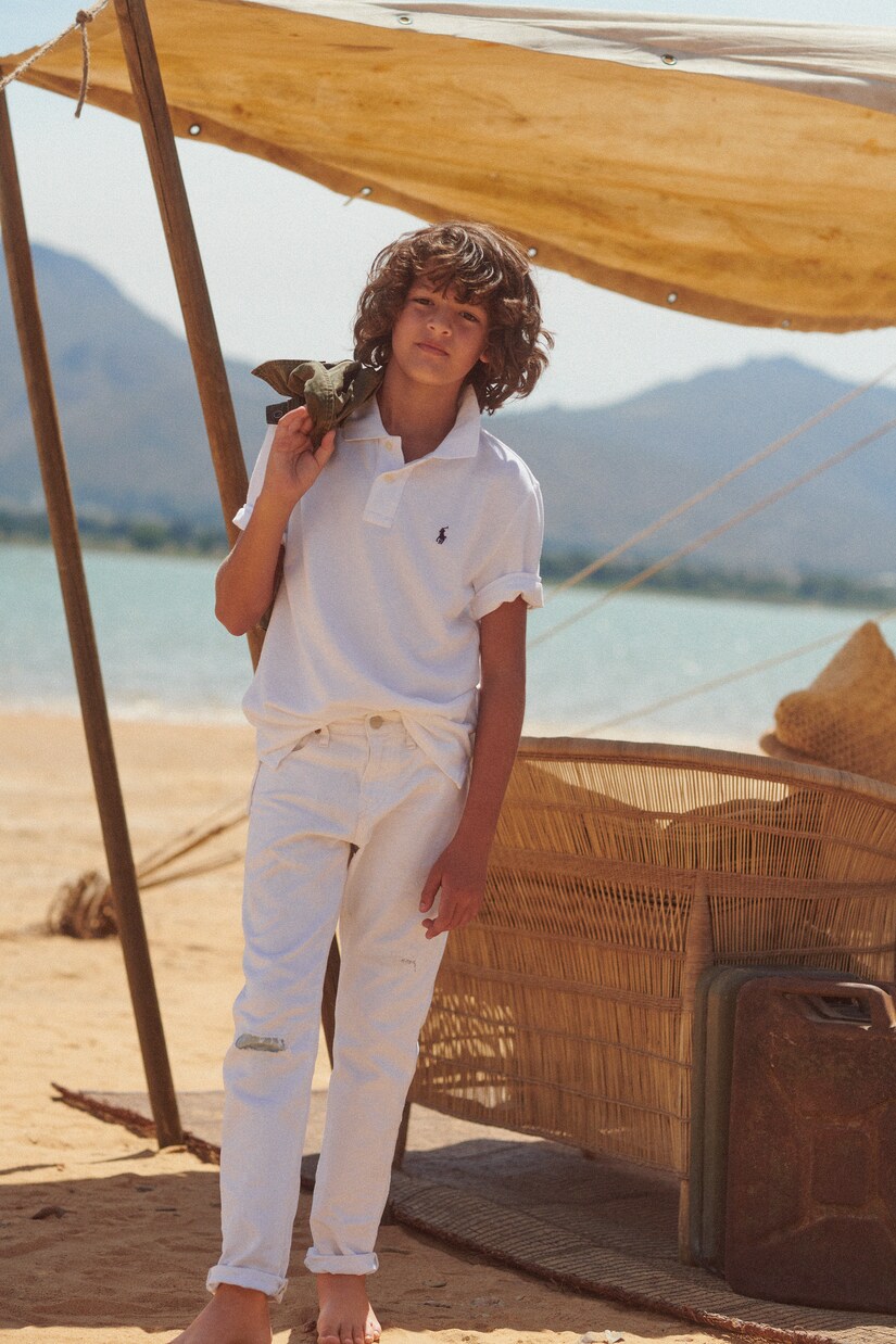 Polo in piqué di cotone | Polo Ralph Lauren Kids