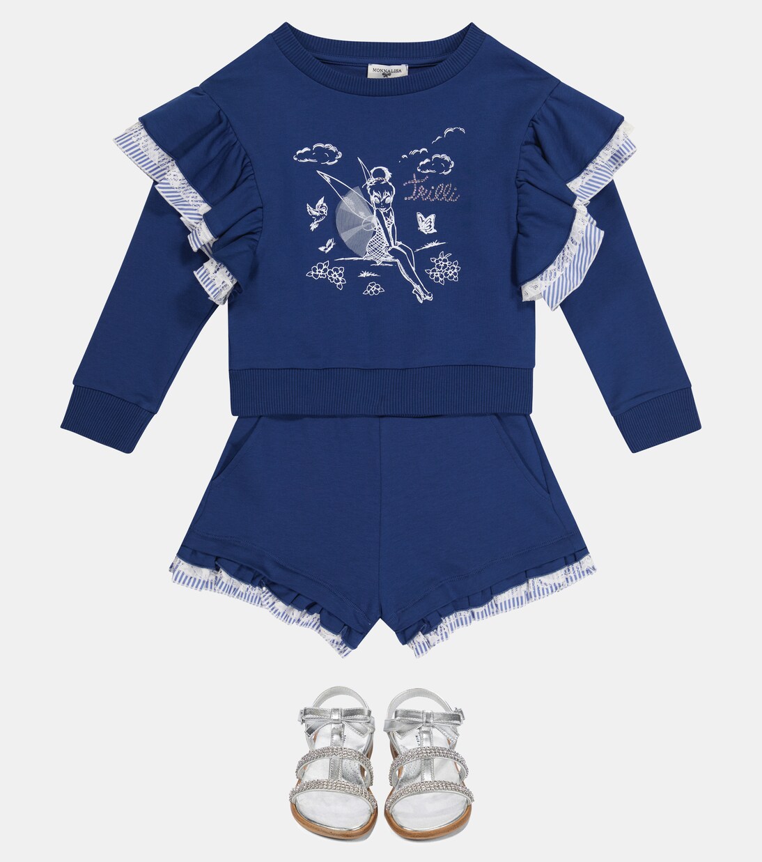 Short en coton mélangé | Monnalisa