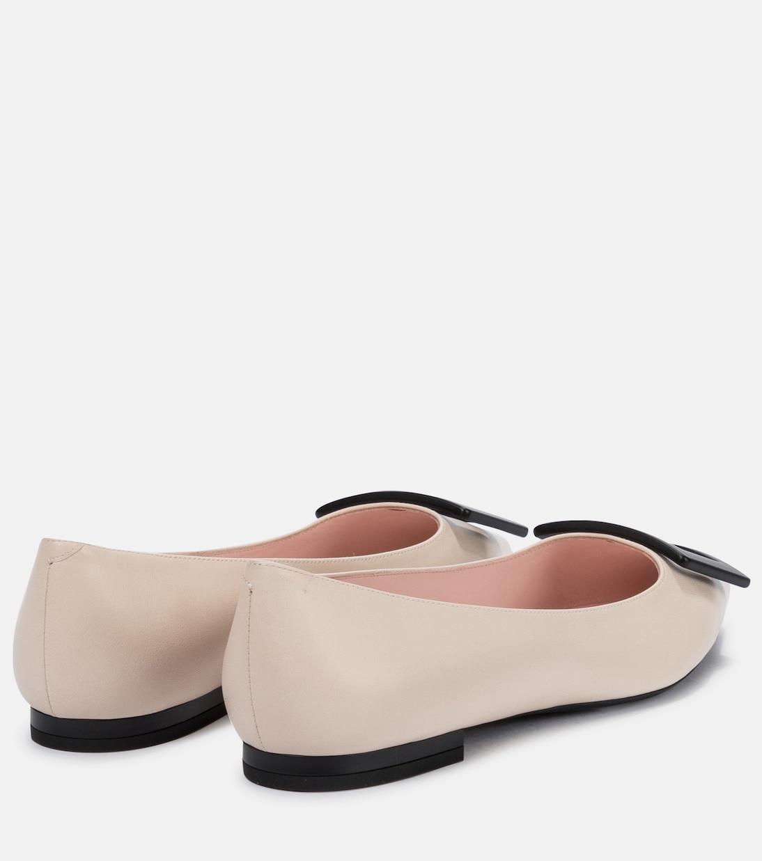 Gommettine leather ballet flats | Roger Vivier