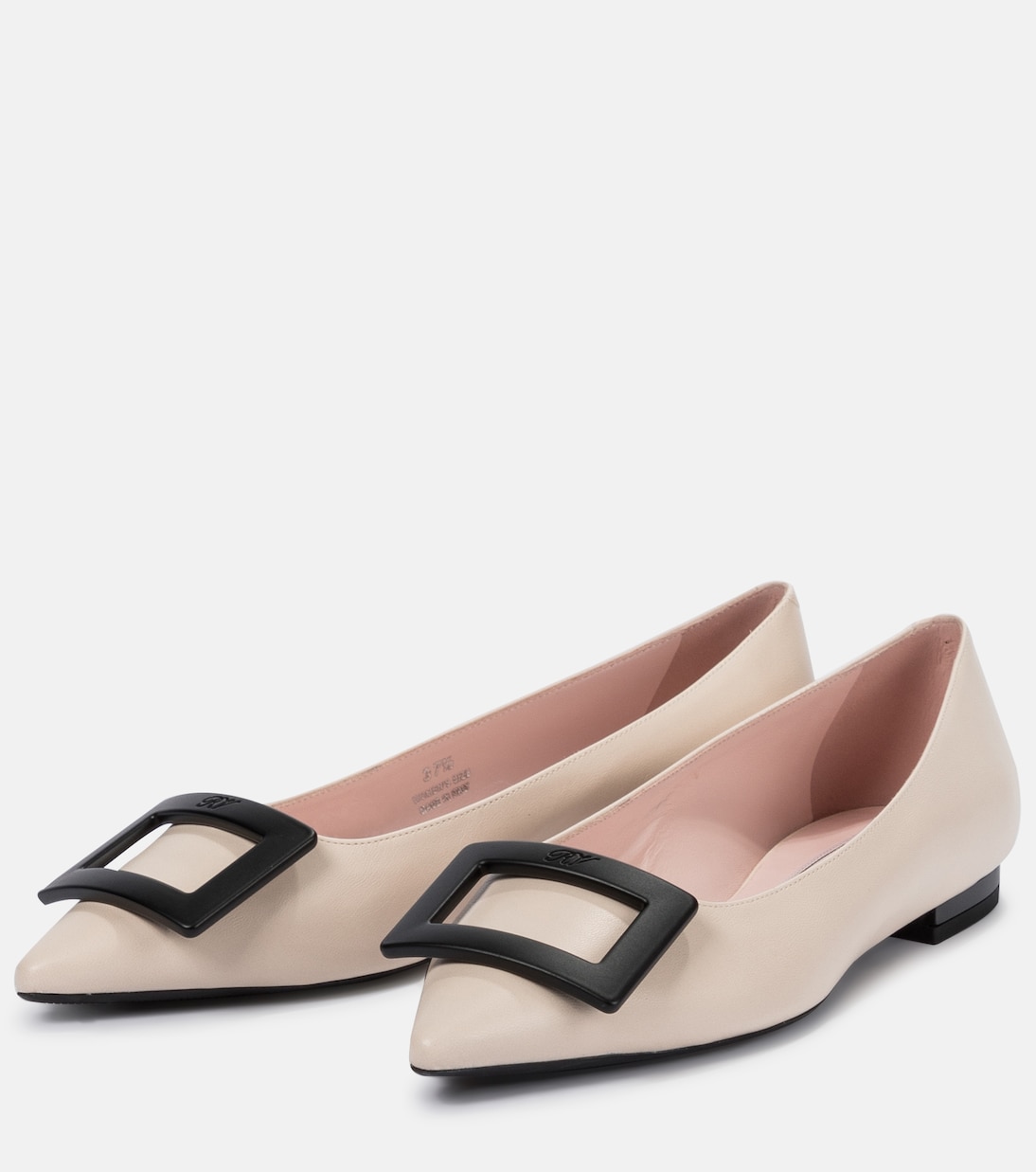 Gommettine leather ballet flats | Roger Vivier