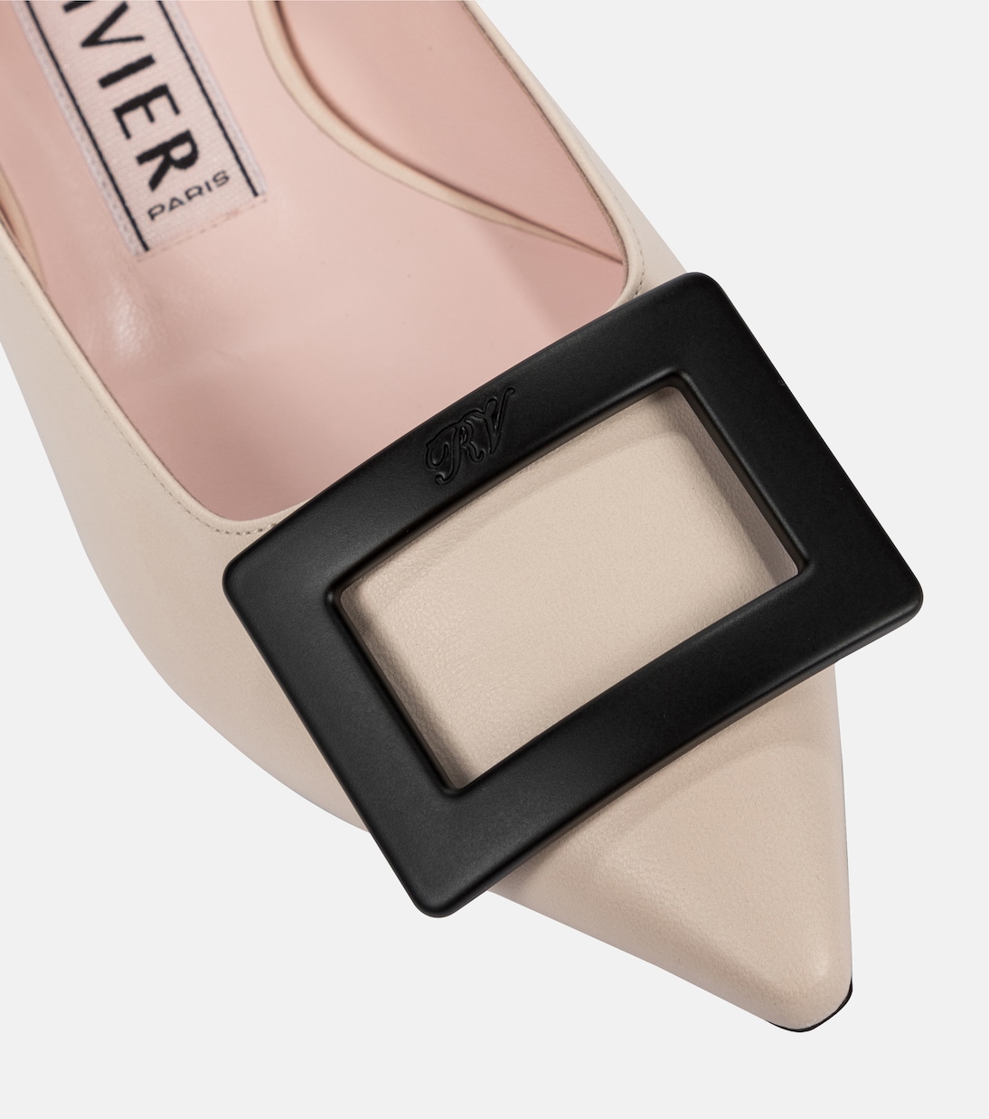 Gommettine leather ballet flats | Roger Vivier
