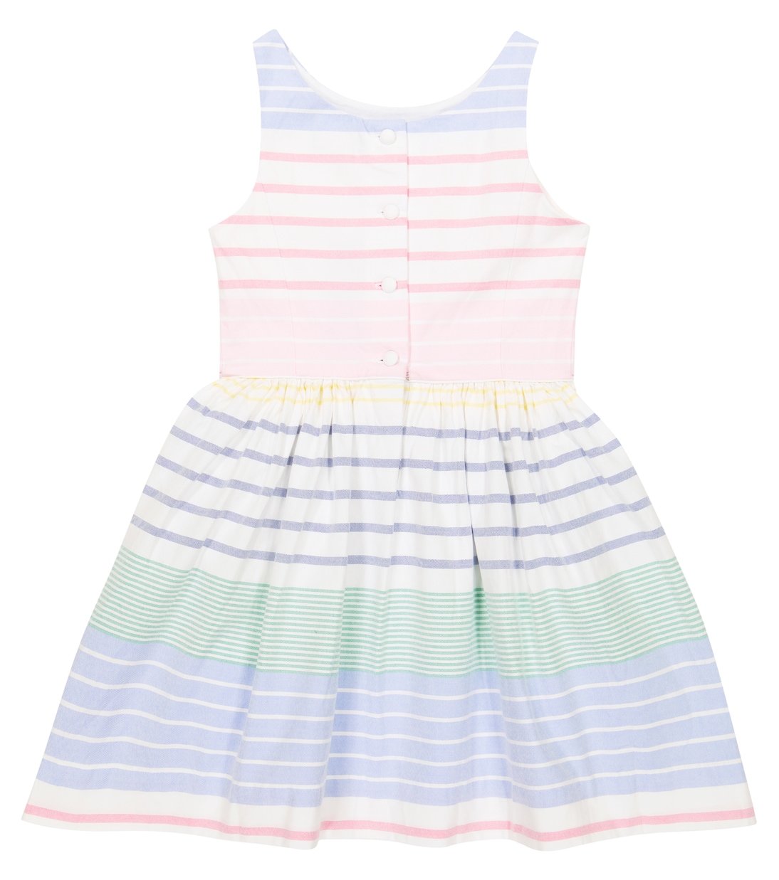 Robe rayée en coton | Polo Ralph Lauren Kids
