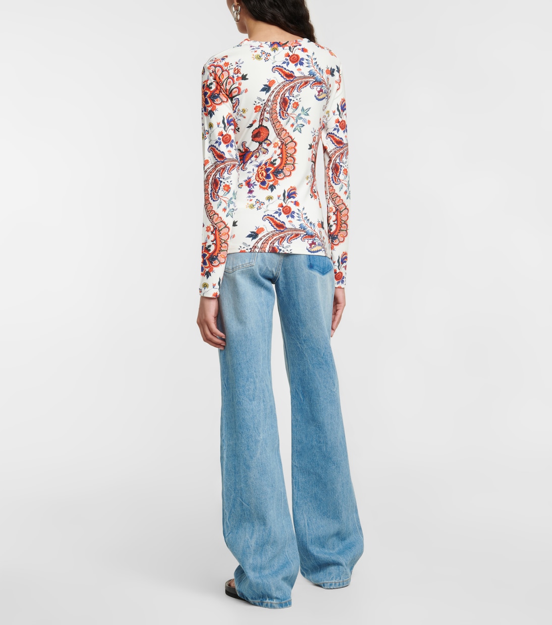 Longsleeve aus Jersey | Rabanne