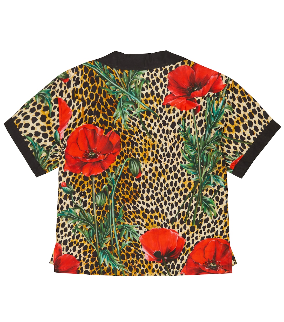 Bedrucktes Hemd aus Baumwolle | Dolce&Gabbana Kids