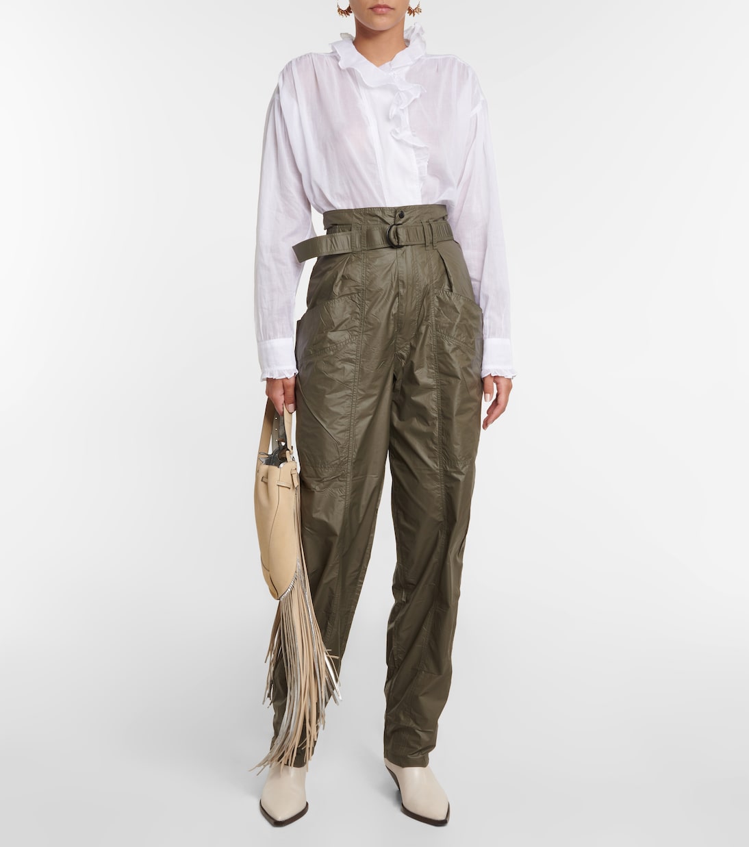 High-Rise-Hose Eklaliga | Marant Etoile