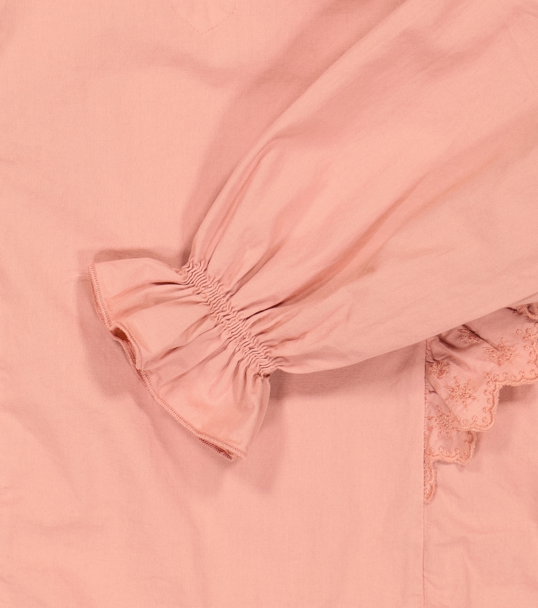 Manon embroidered cotton blouse | The New Society