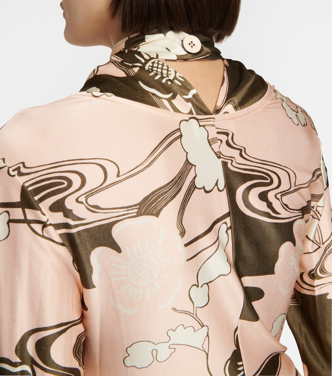 Abito midi con stampa | Jil Sander