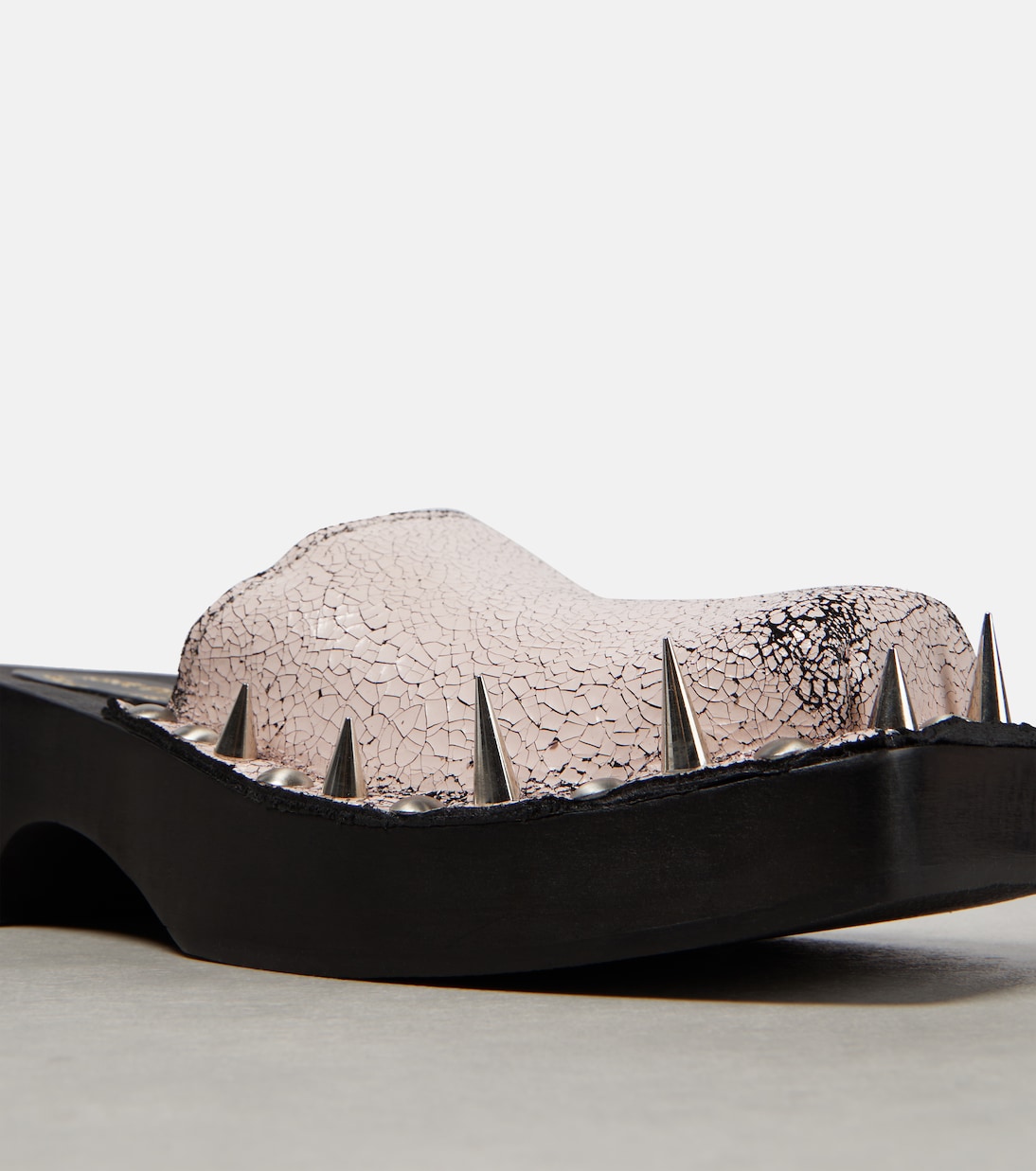 Embellished suede clogs | Acne Studios