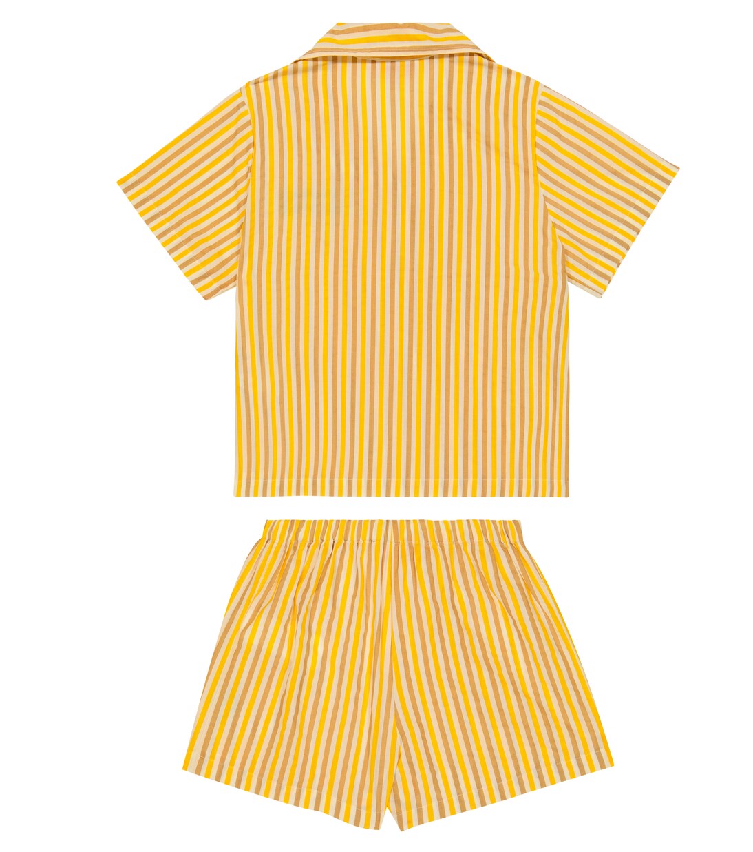 Magpie striped cotton pajamas | The Animals Observatory