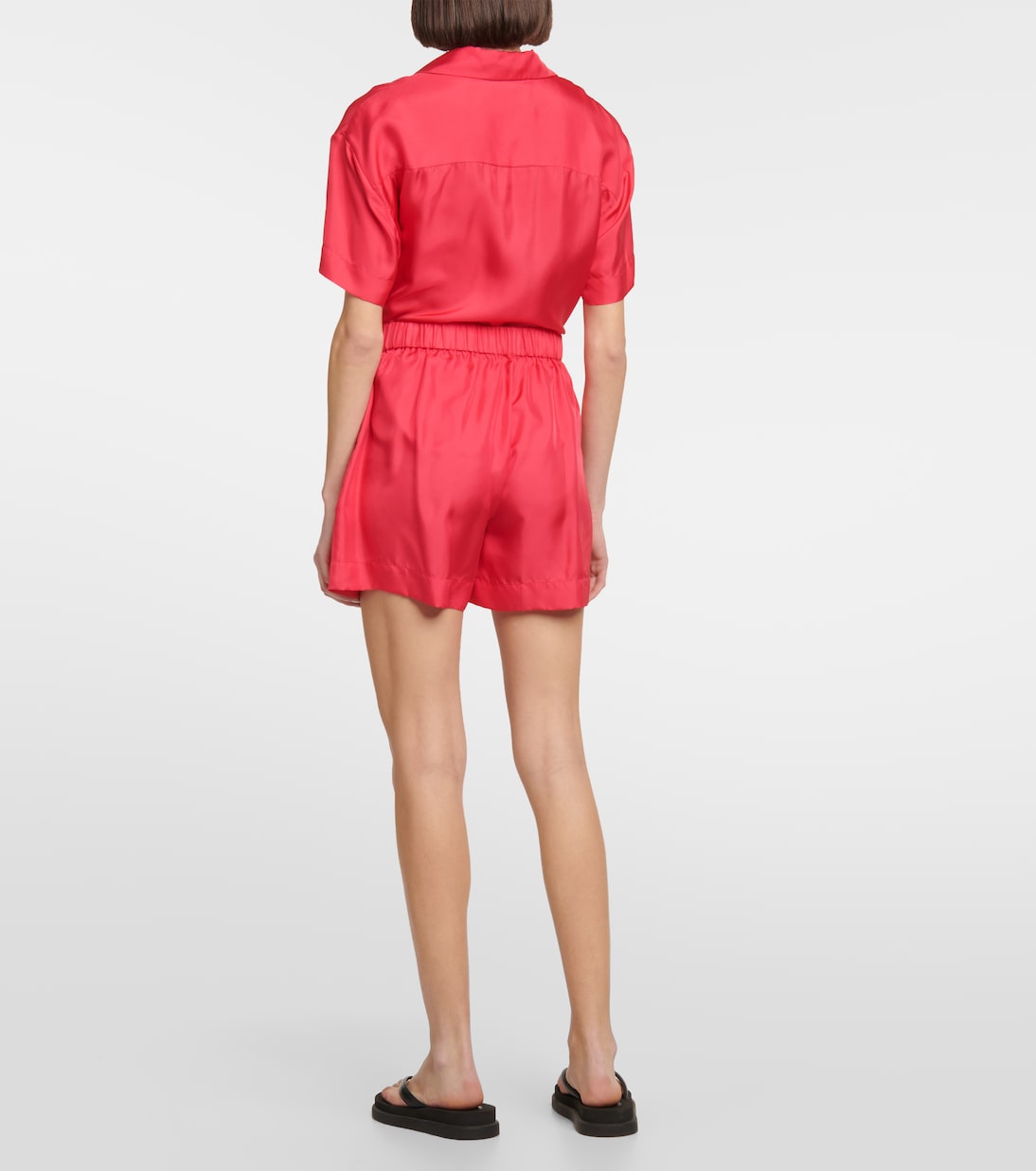 Shorts Zurich aus Seiden-Twill | Asceno