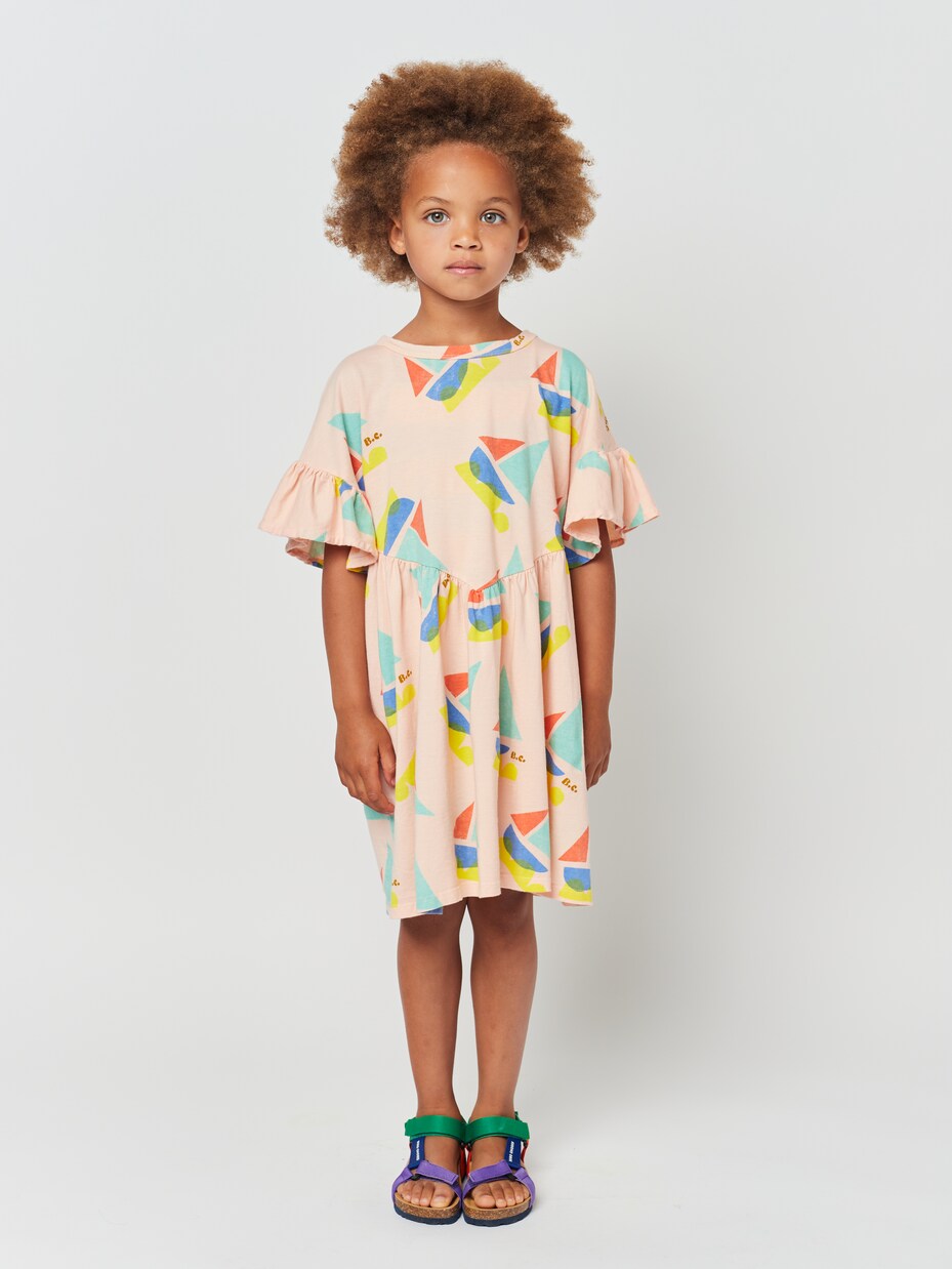 Printed cotton dress | Bobo Choses