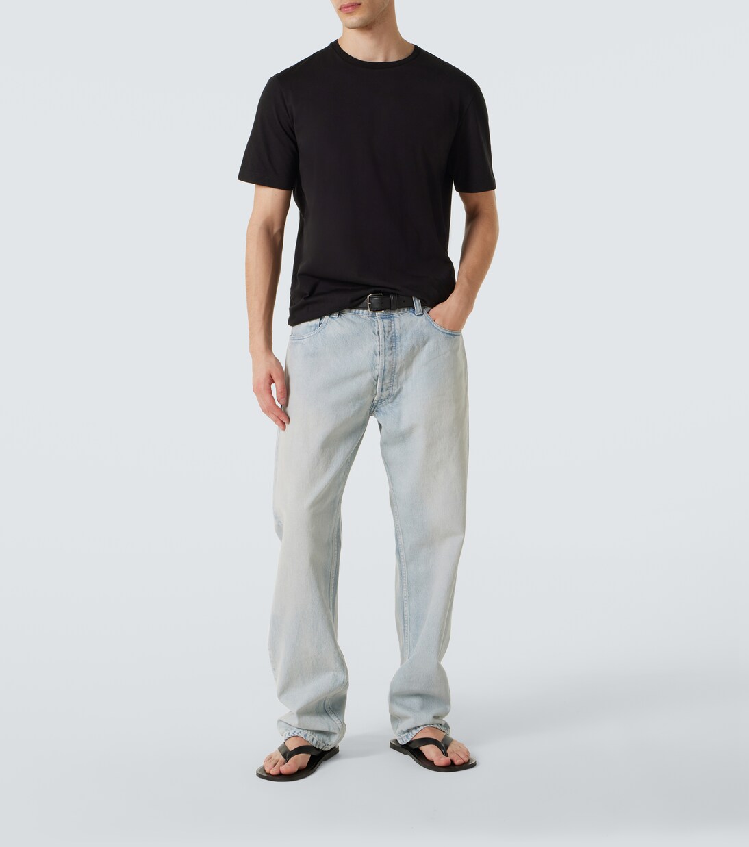 T-Shirt Luke aus Baumwoll-Jersey | The Row