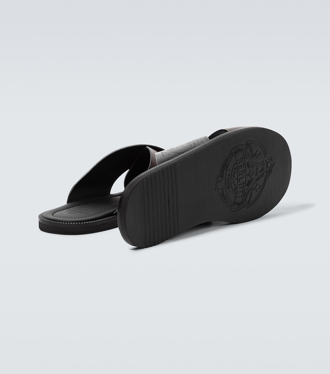 Sifnos Scritto leather slides | Berluti