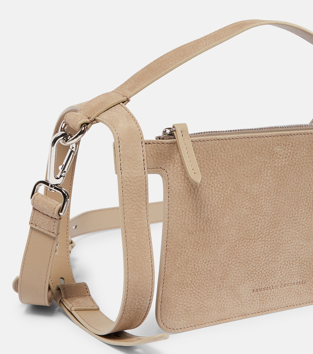 Leather blanket holder | Brunello Cucinelli