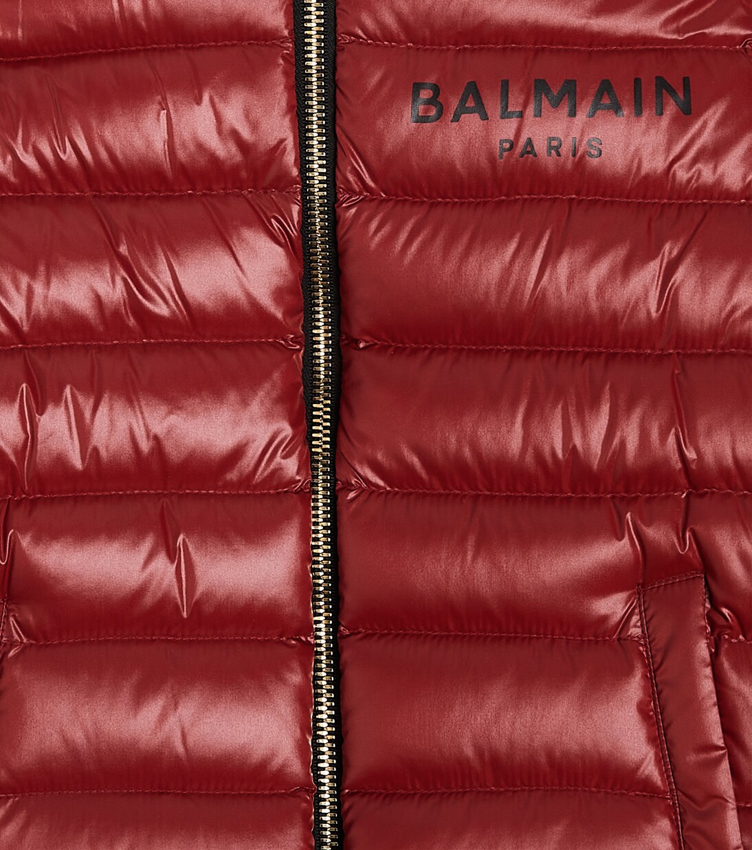 Logo down jacket | Balmain Kids