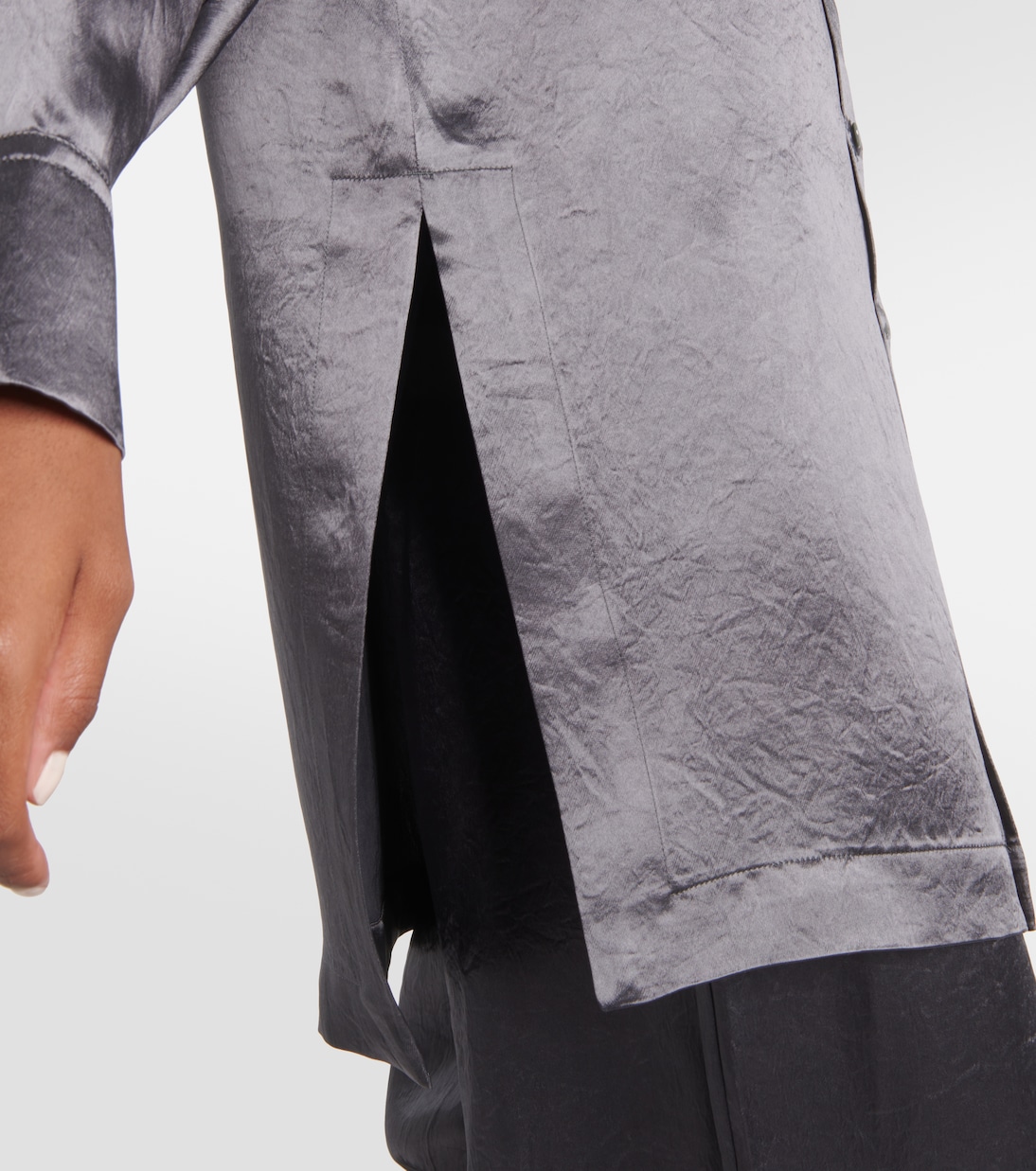 Leisure Hemd Bacio aus Satin | Max Mara