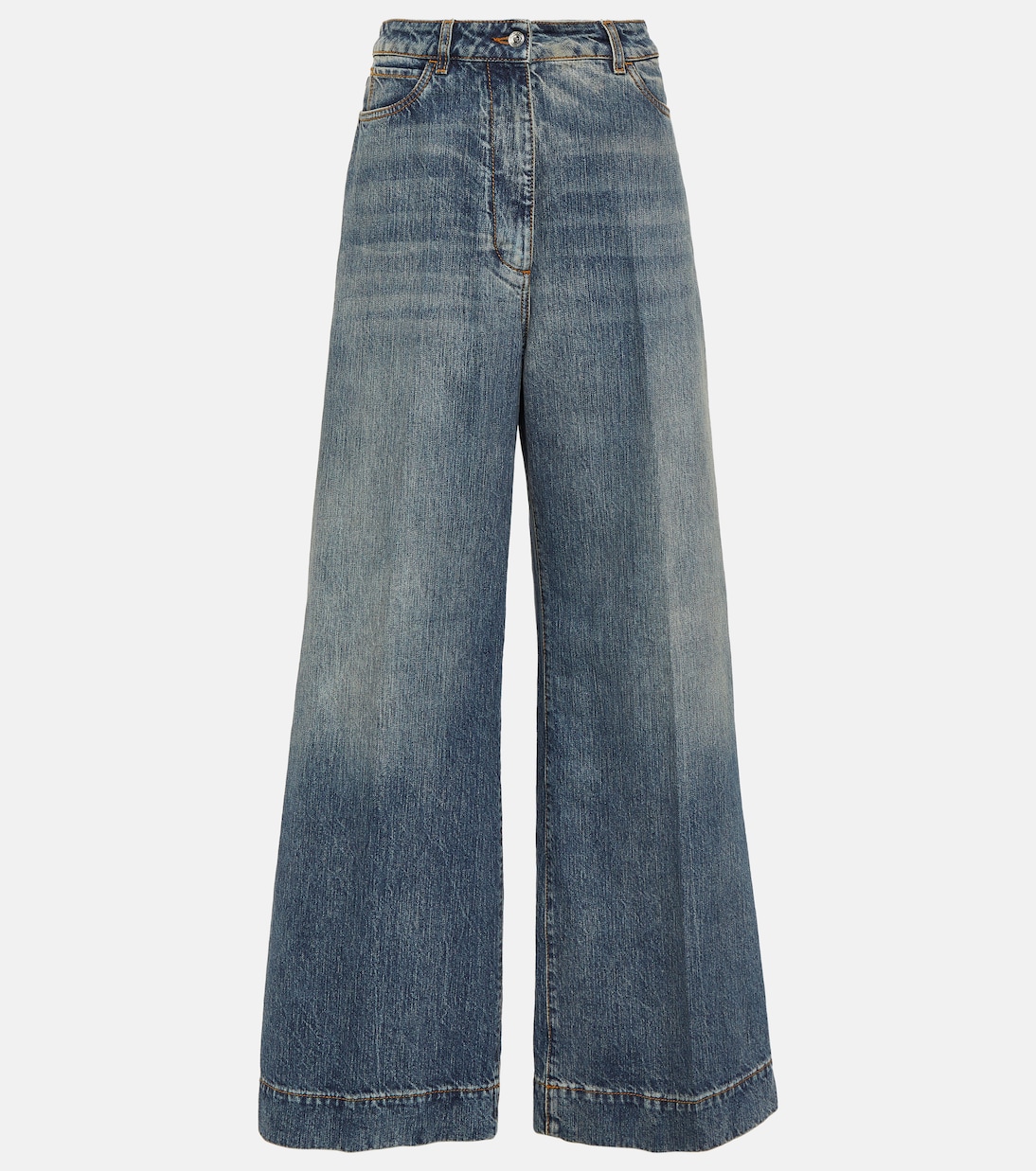 High-Rise Wide-Leg Jeans | Etro