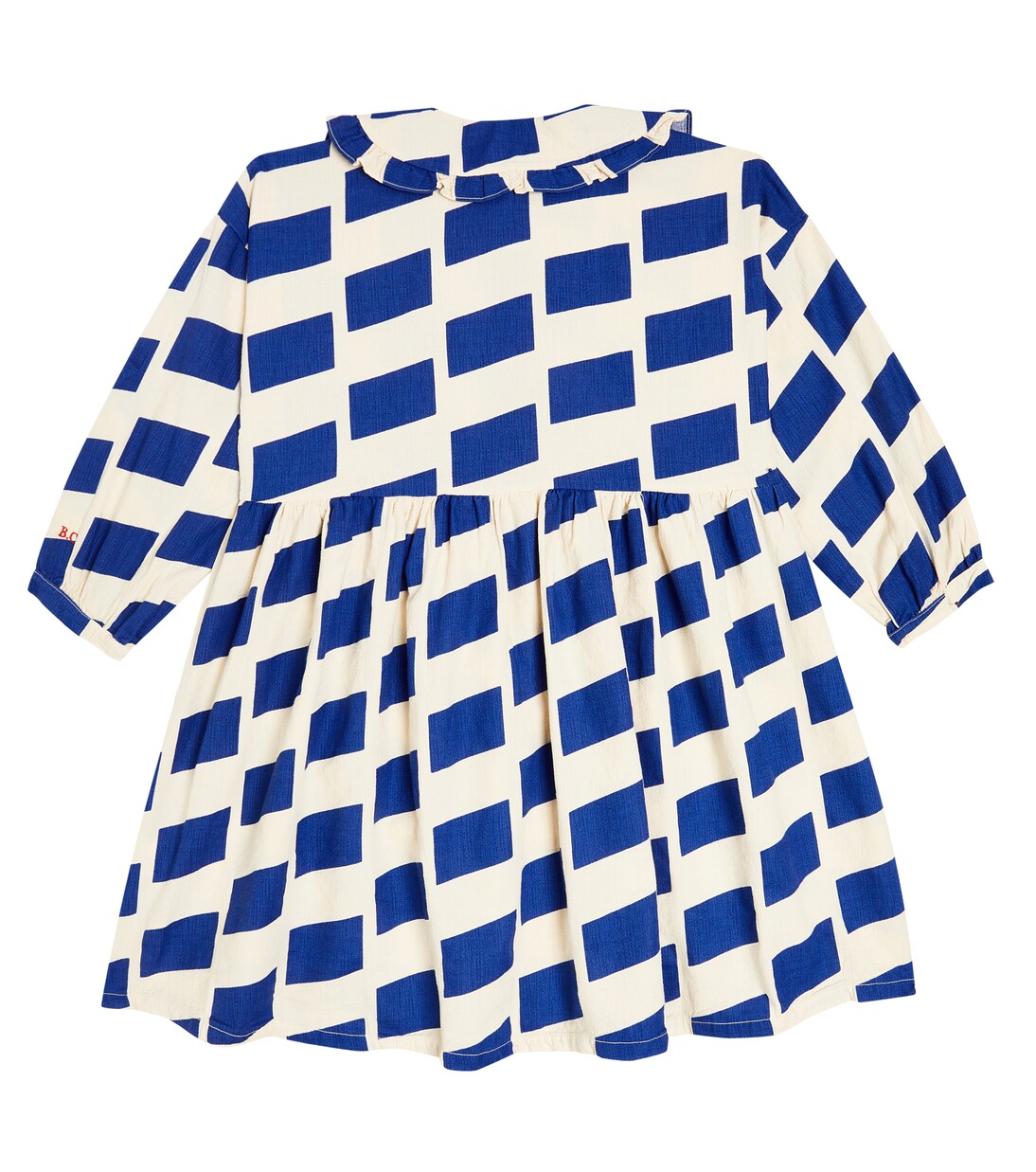Checked cotton dress | Bobo Choses