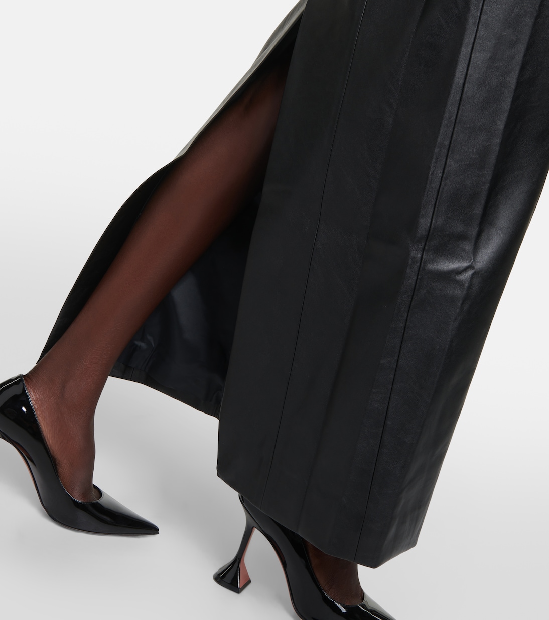 Atyri coated midi skirt | Aya Muse