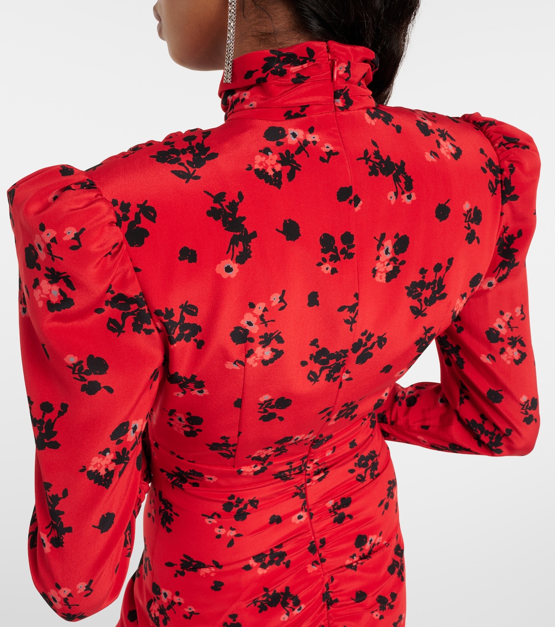 Floral silk minidress  | Alessandra Rich